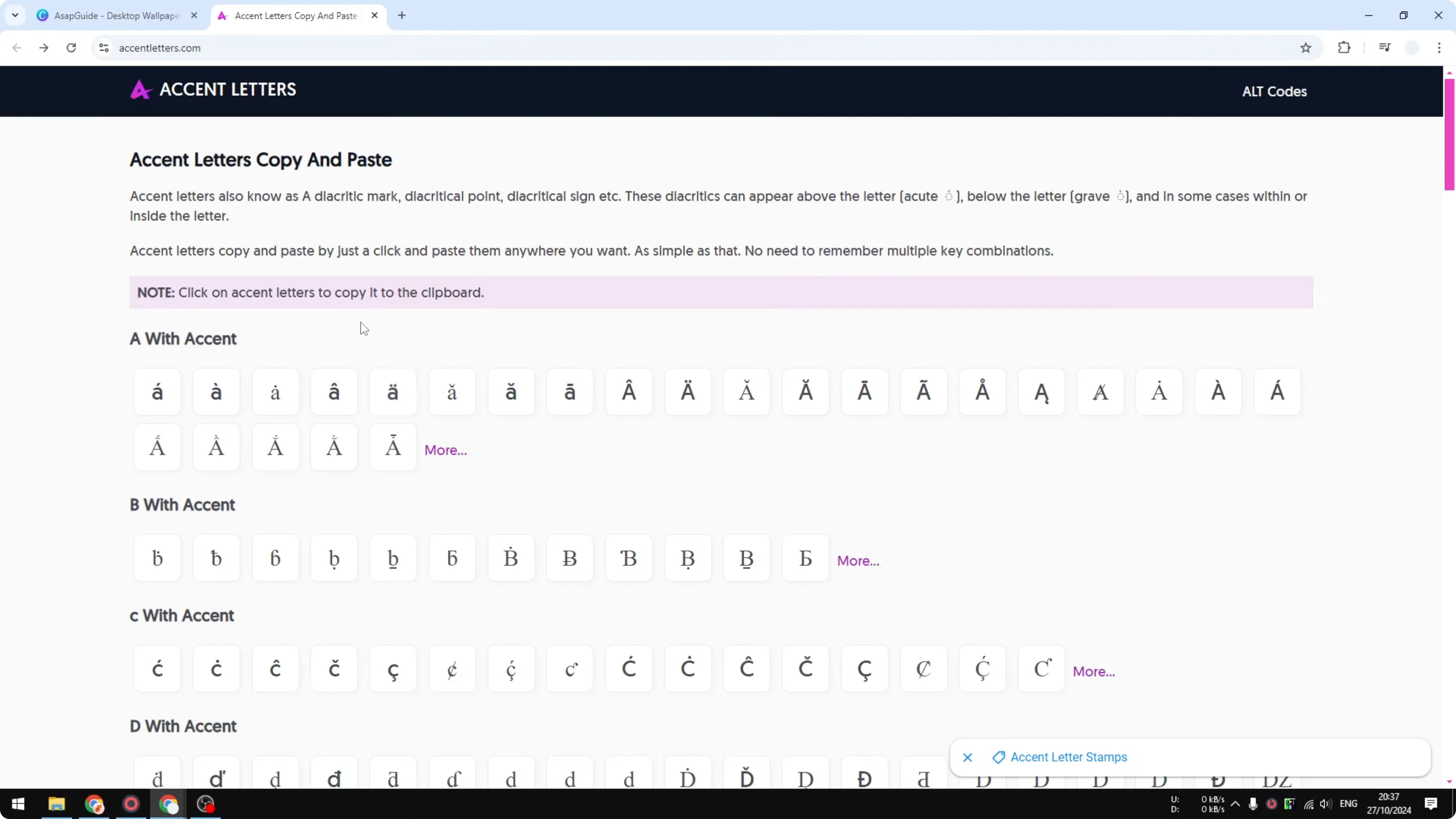 Screenshot from How to Add Accent Marks in Canva at 31s