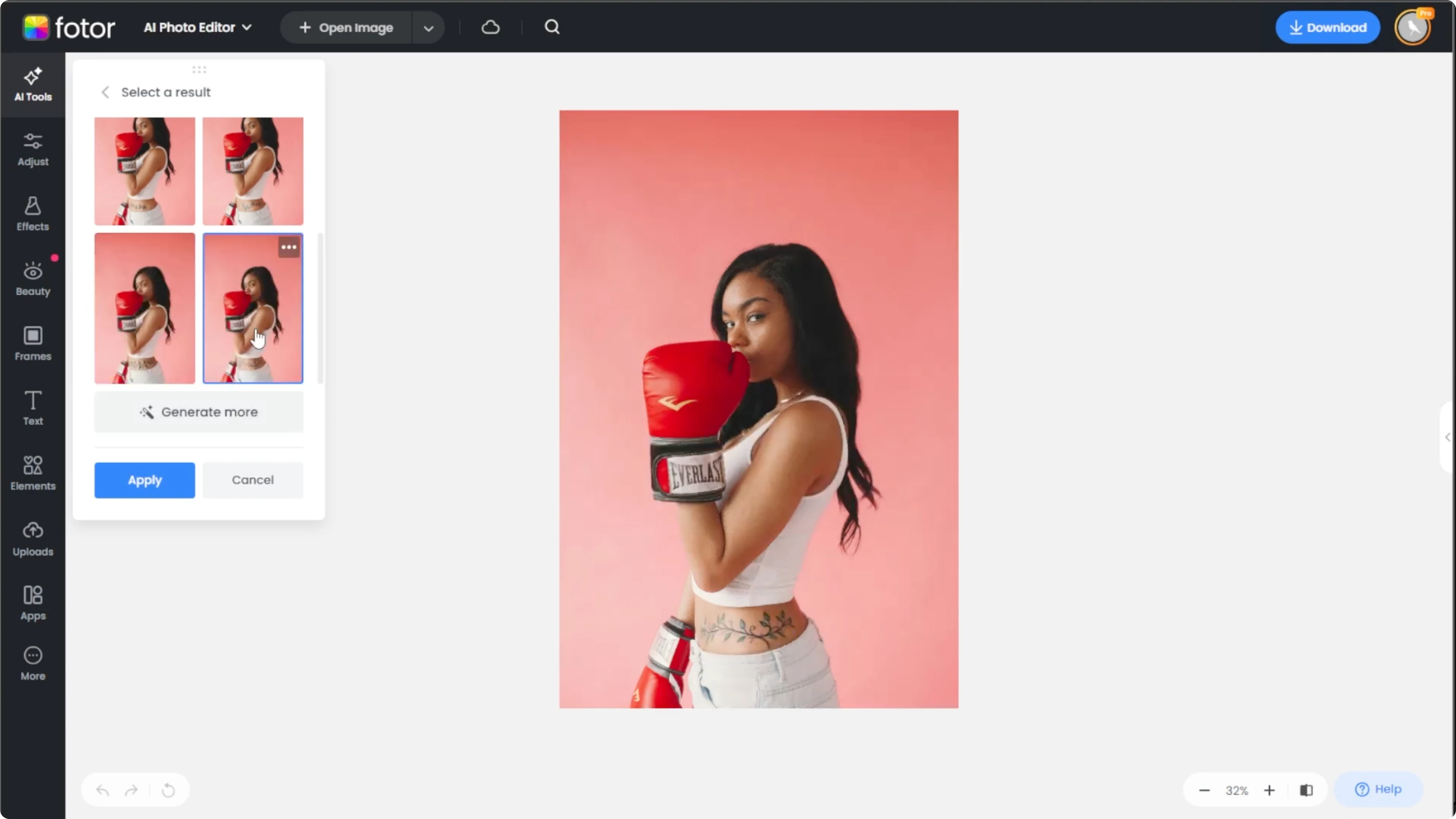 Screenshot from How to Visualize and Add Realistic Tattoos to Your Photos with AI? at 127s
