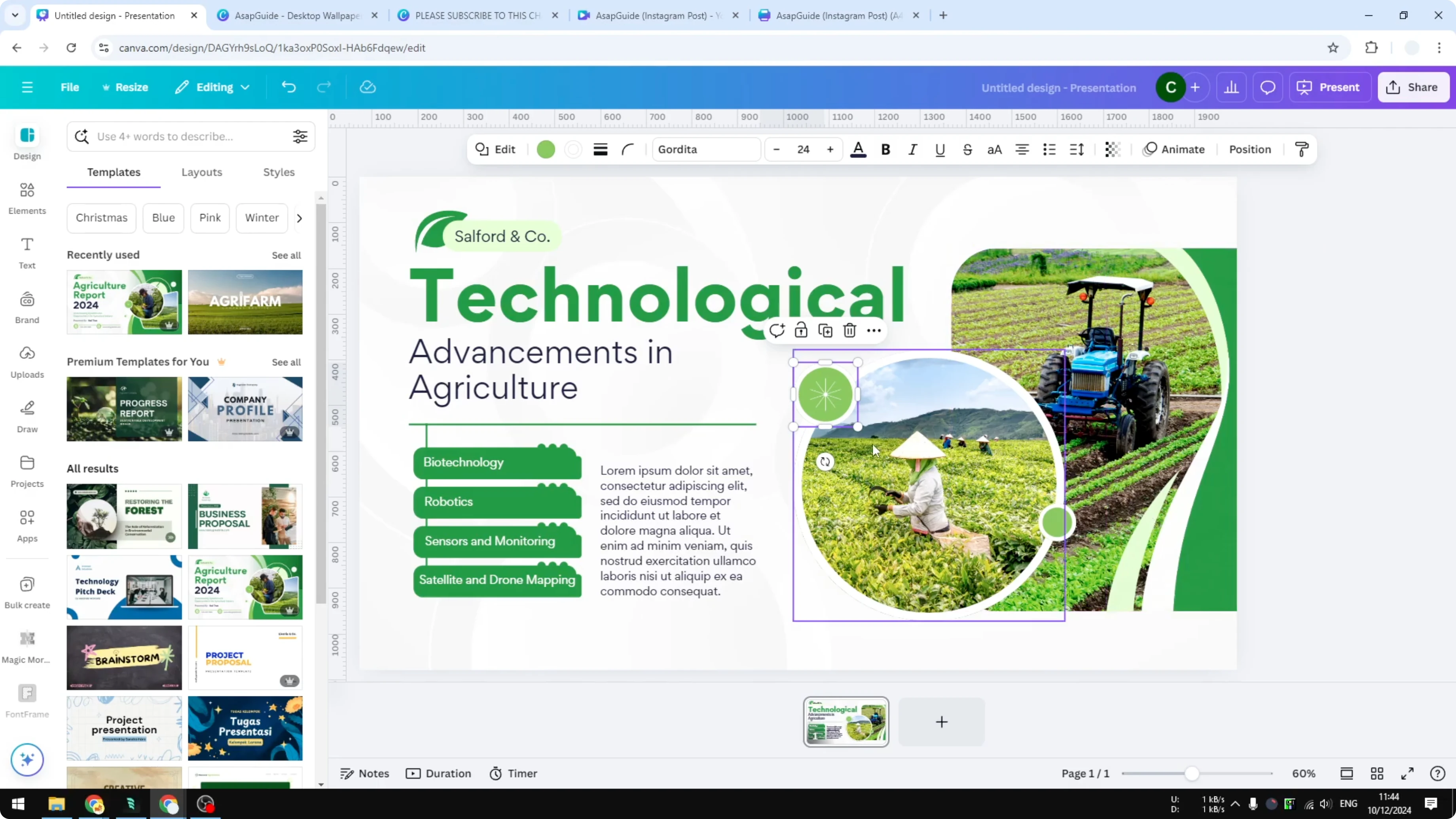 Screenshot from How to Arrange Layers in Canva with Drag and Drop at 49s