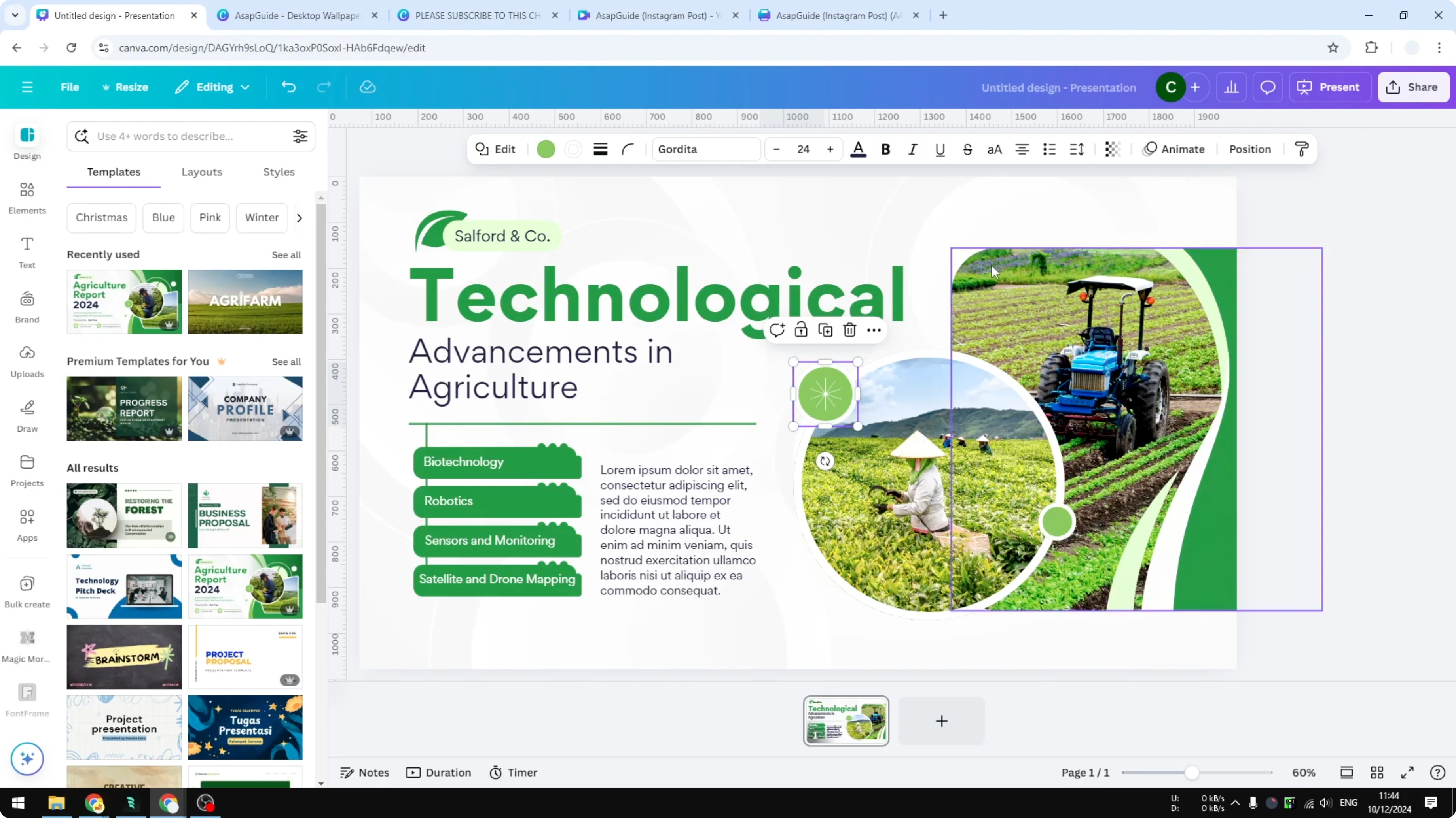 Screenshot from How to Arrange Layers in Canva with Drag and Drop at 55s