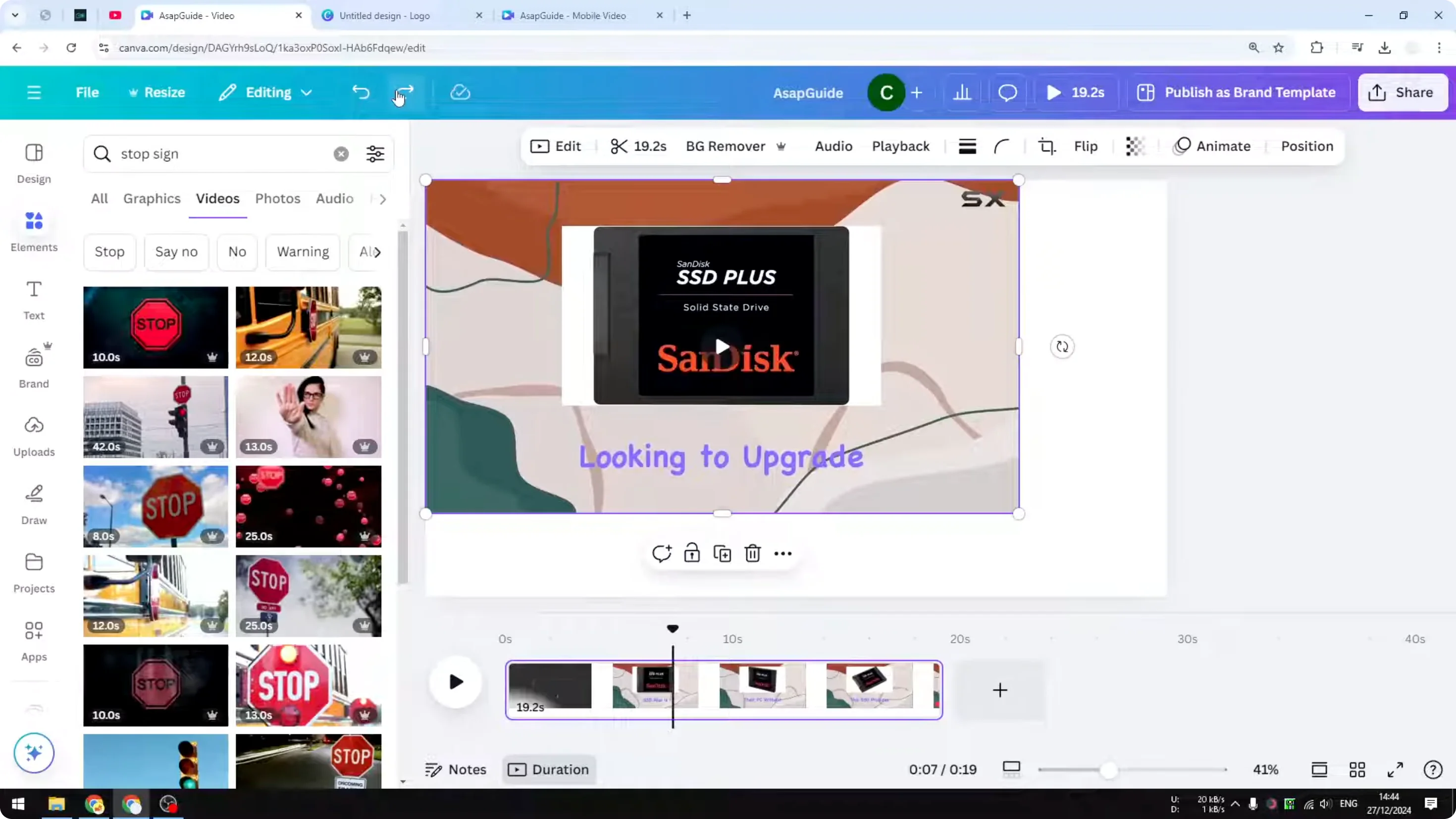 Screenshot from Can You Remove Text from a Video in Canva at 136s