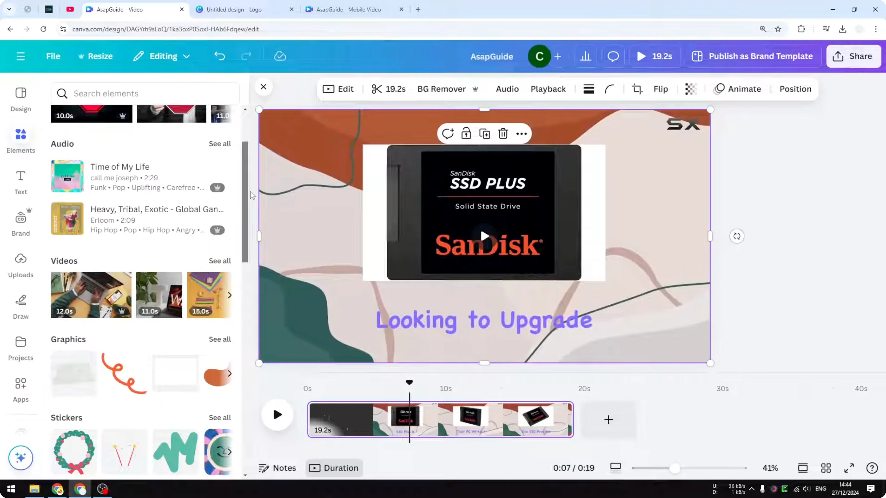 Screenshot from Can You Remove Text from a Video in Canva at 146s