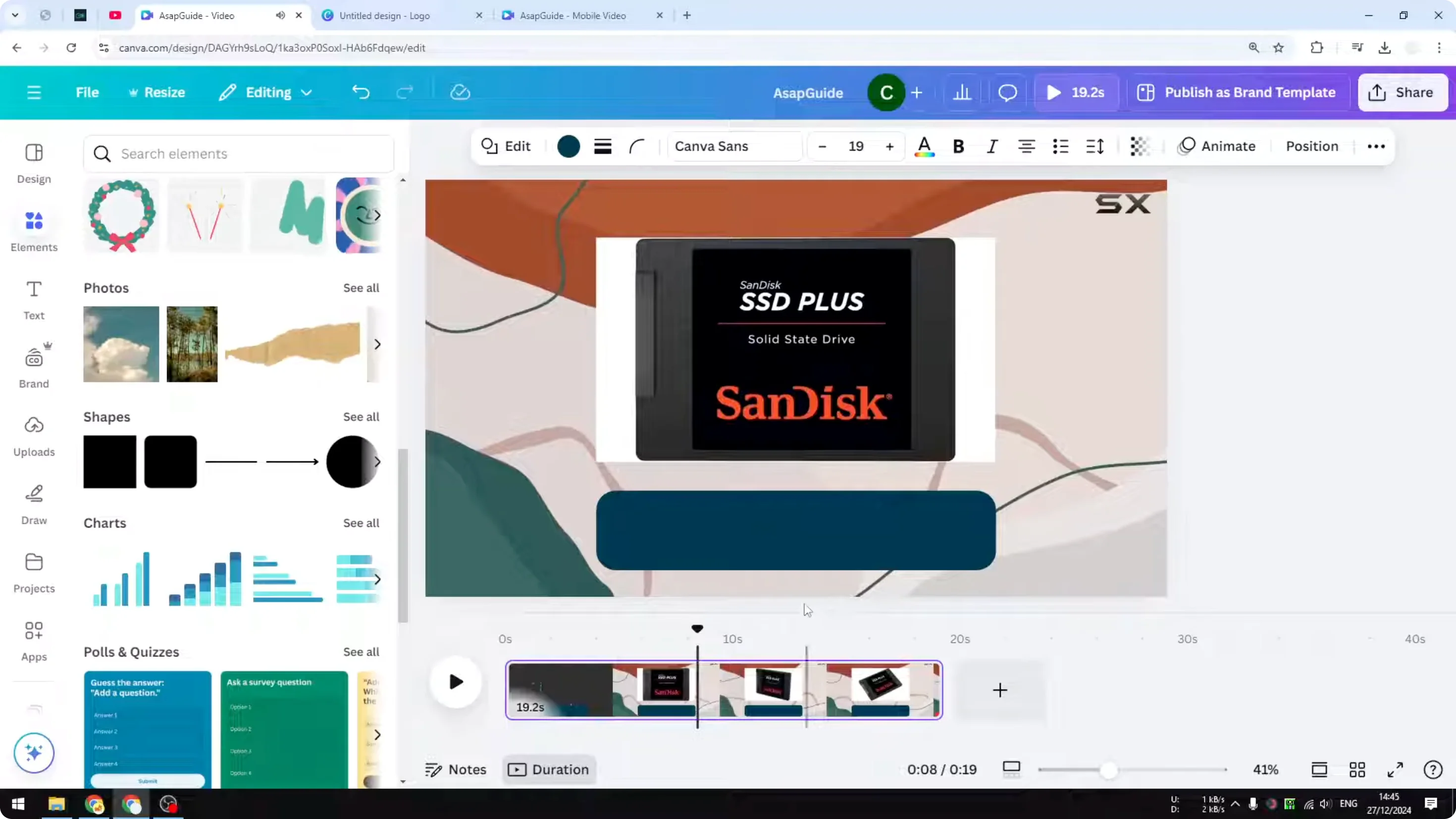 Screenshot from Can You Remove Text from a Video in Canva at 172s