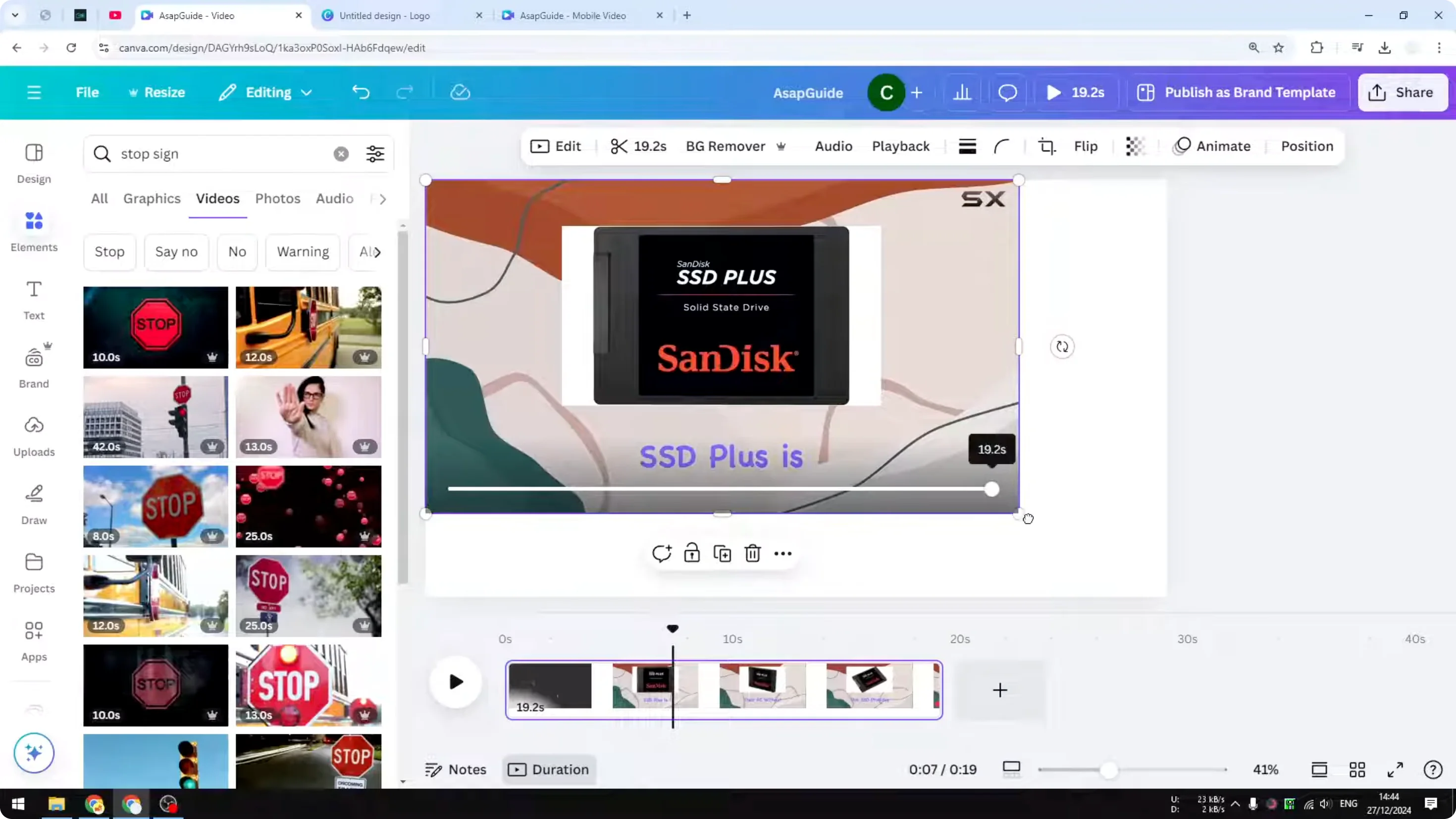 Screenshot from Can You Remove Text from a Video in Canva at 96s