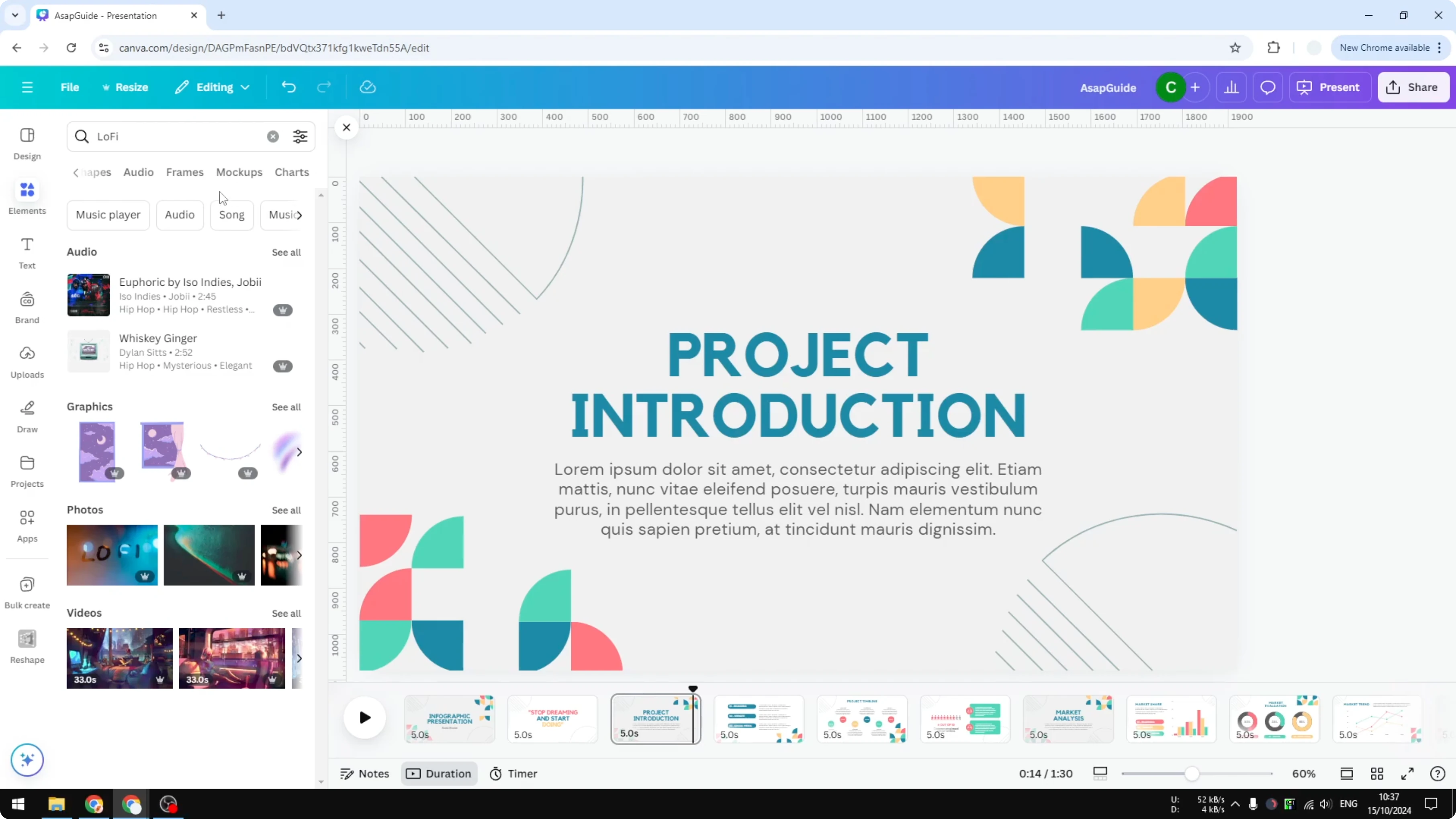 Screenshot from How to Use Canva Video Timeline at 112s