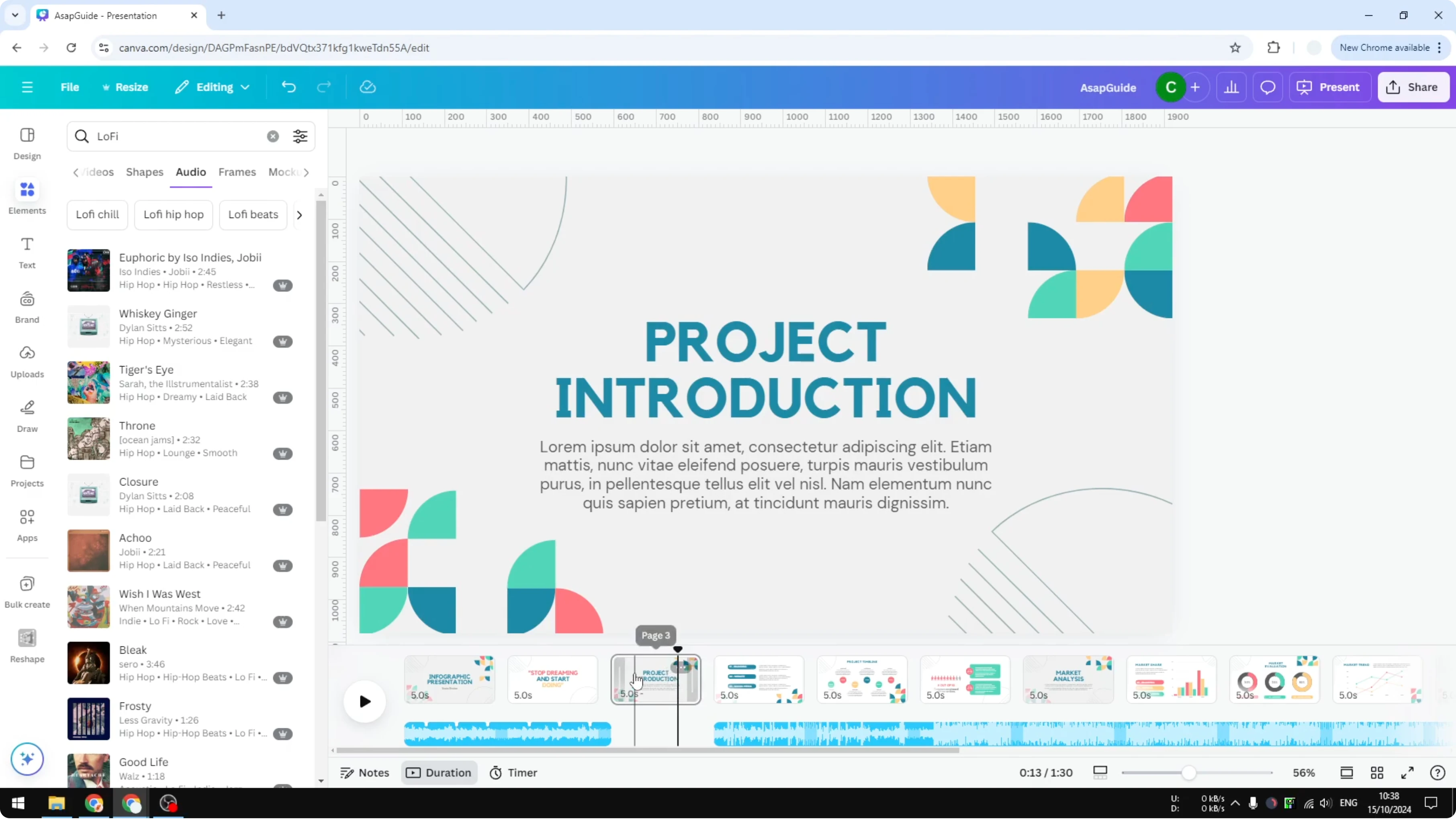 Screenshot from How to Use Canva Video Timeline at 171s