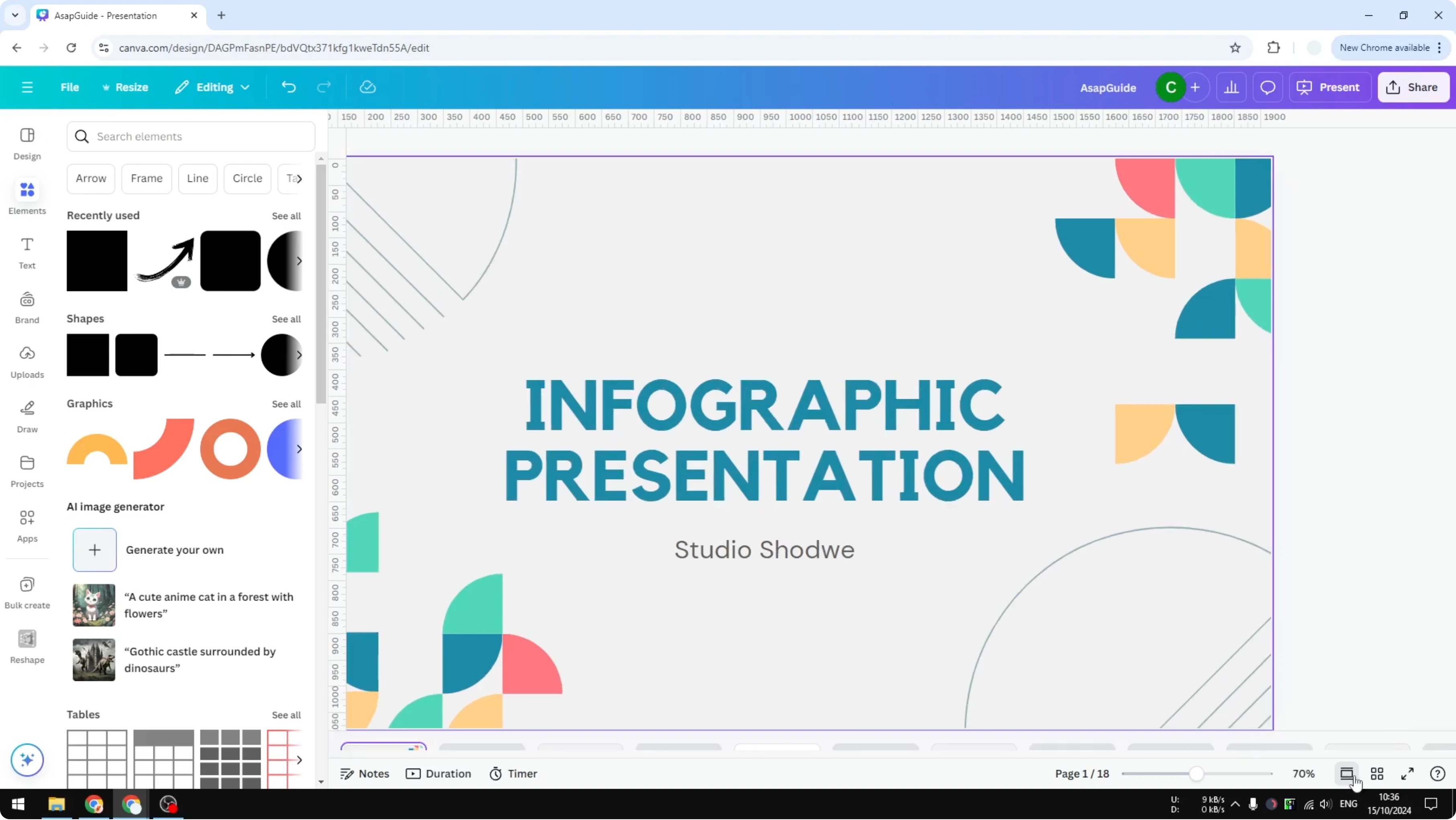 Screenshot from How to Use Canva Video Timeline at 49s