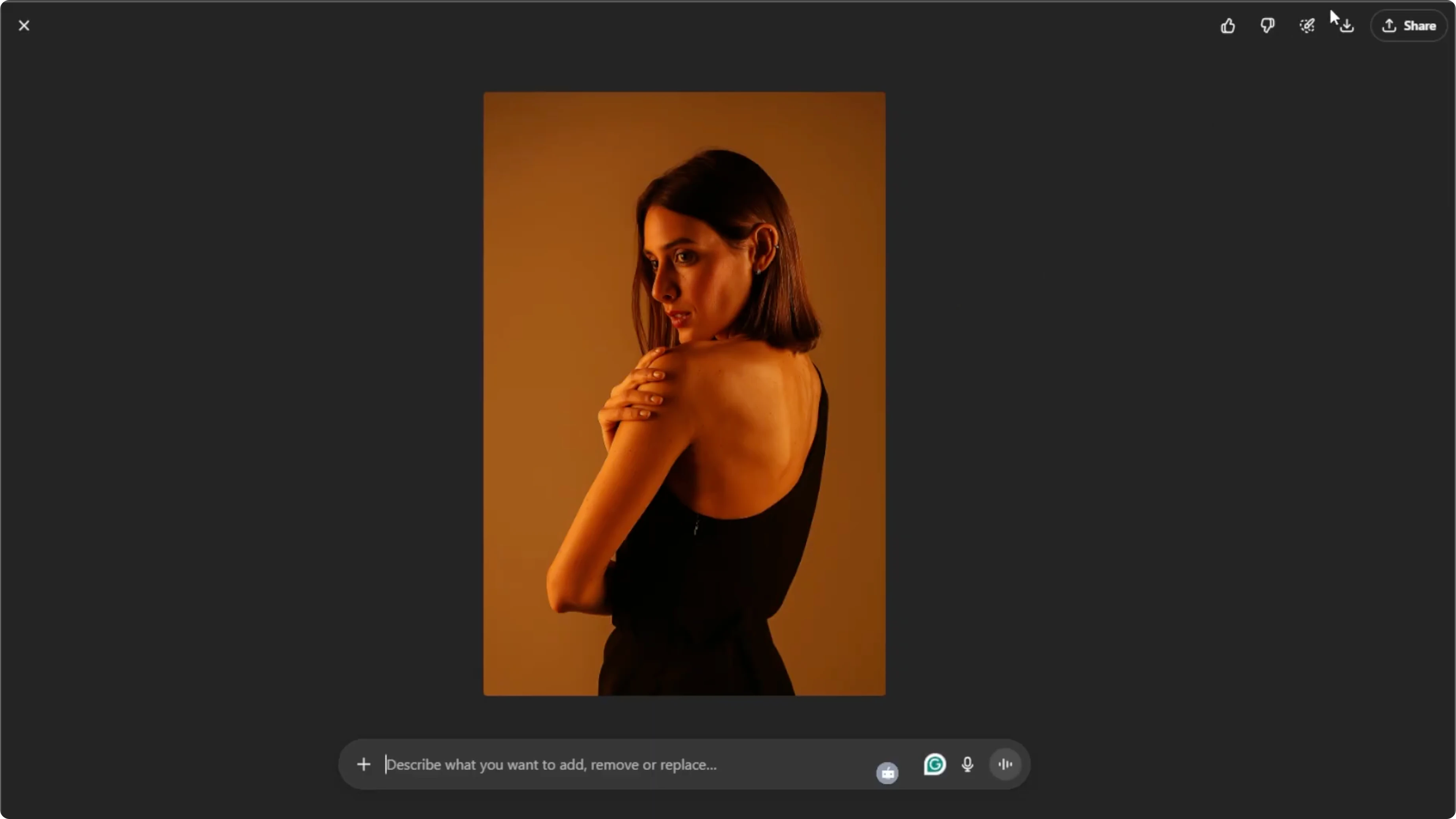 Screenshot from How to Adjust and Control Image Lighting with AI? at 102s