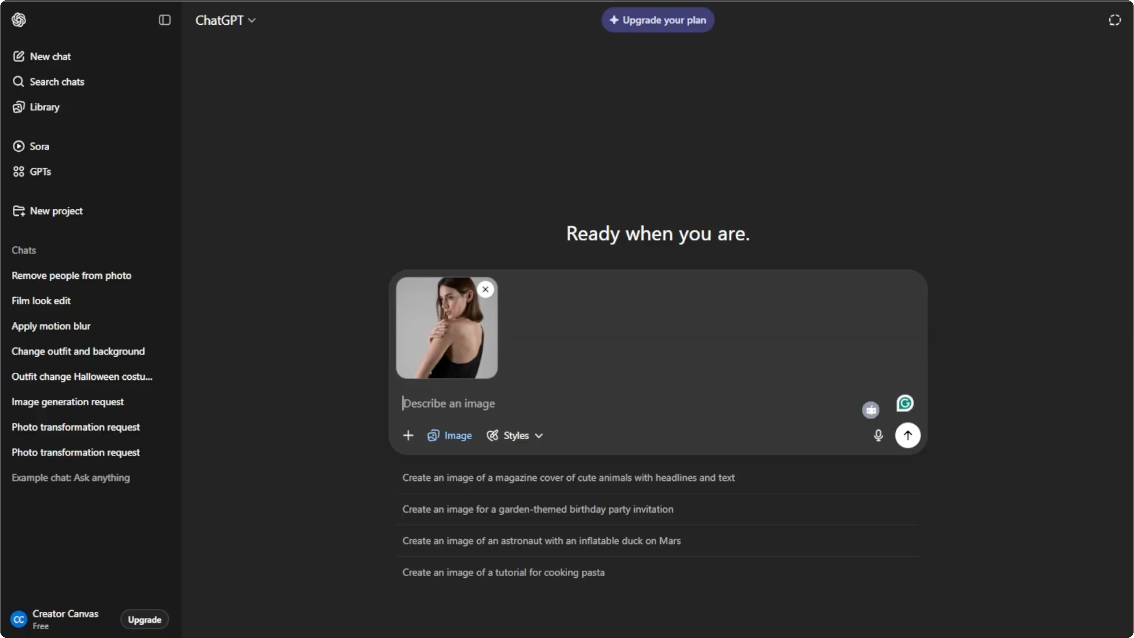 Screenshot from How to Adjust and Control Image Lighting with AI? at 57s