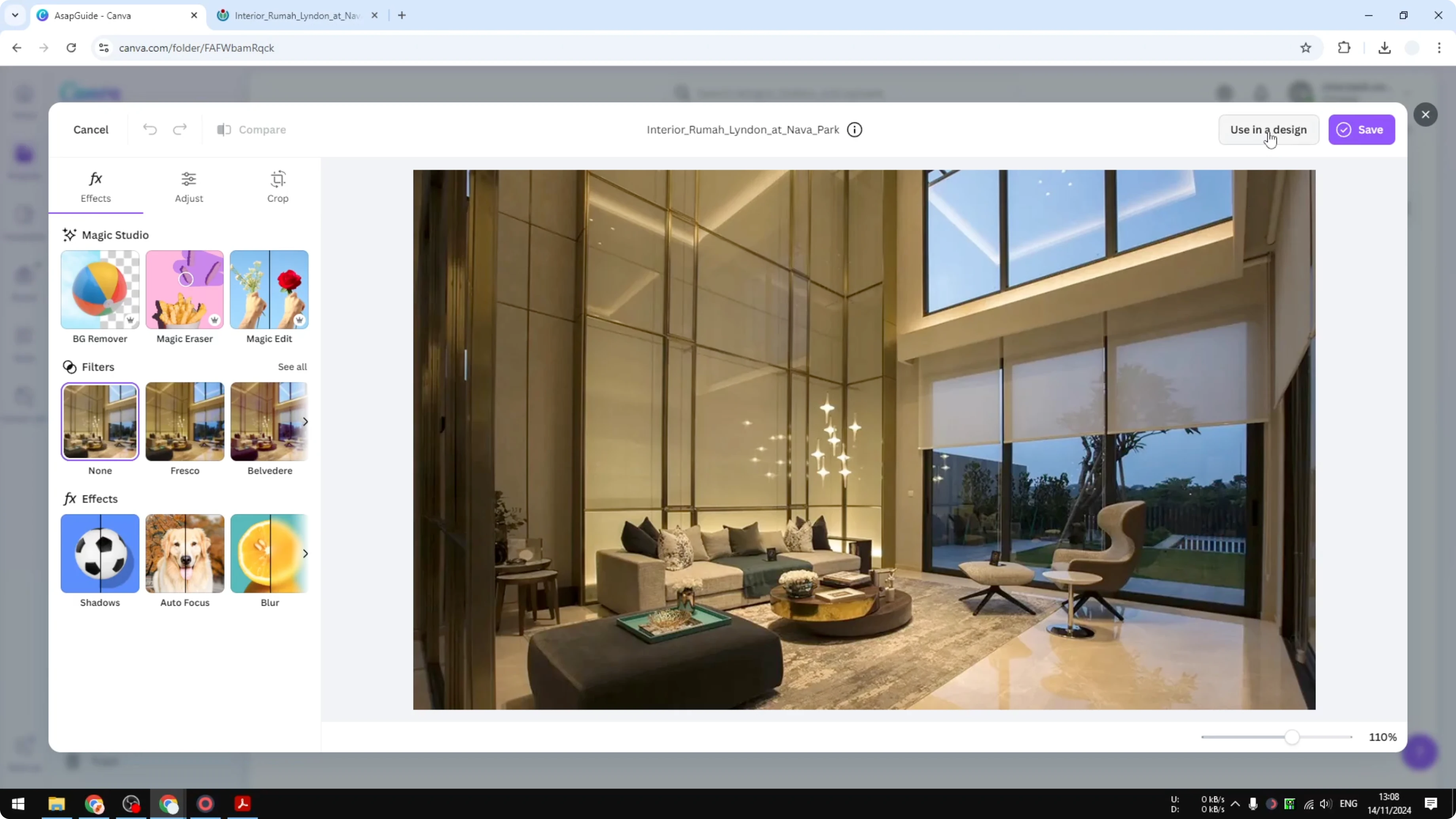 Screenshot from How to Convert WebP to PNG in Canva at 88s