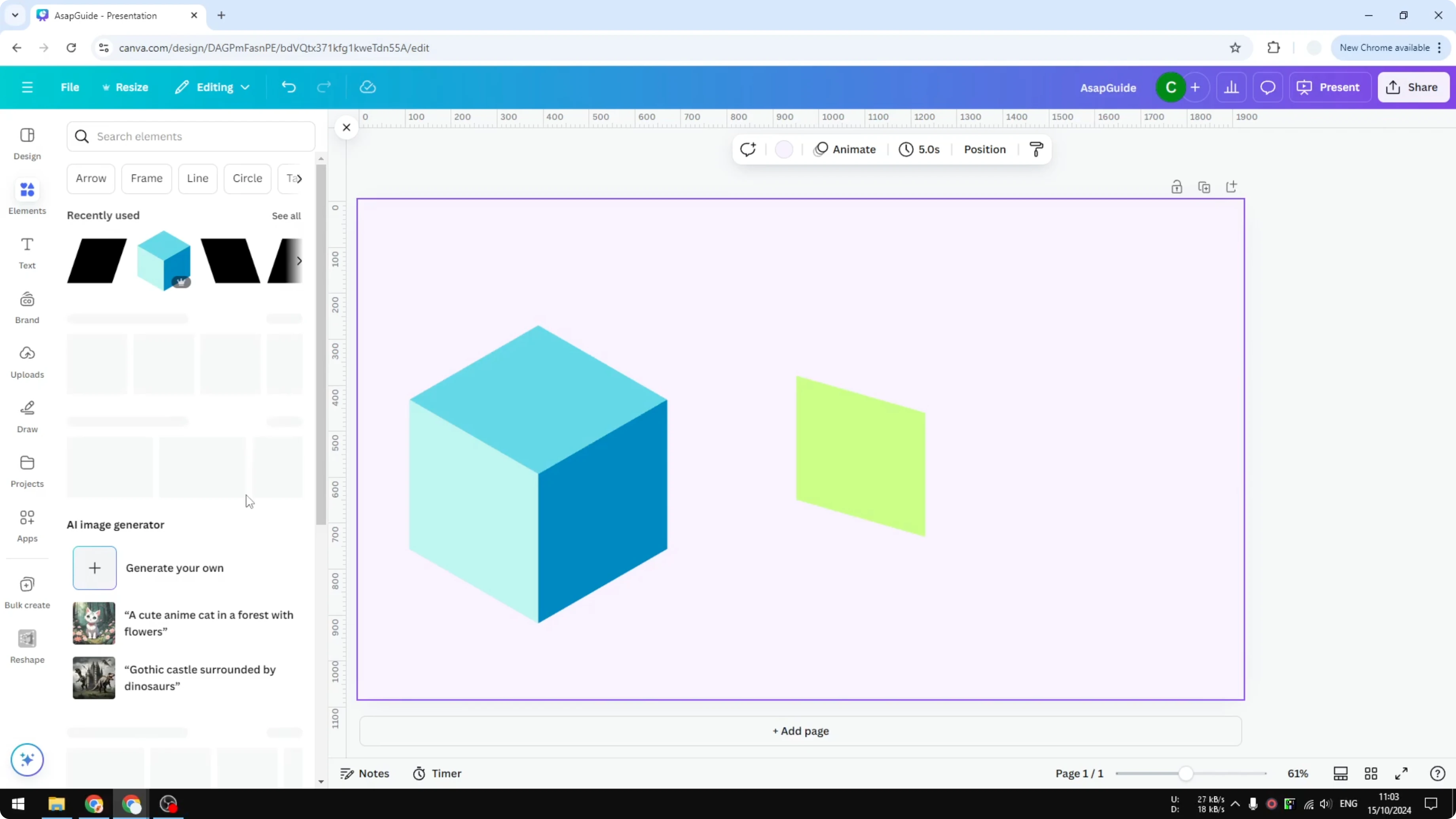 Screenshot from How to Create 3D Cube in Canva at 108s