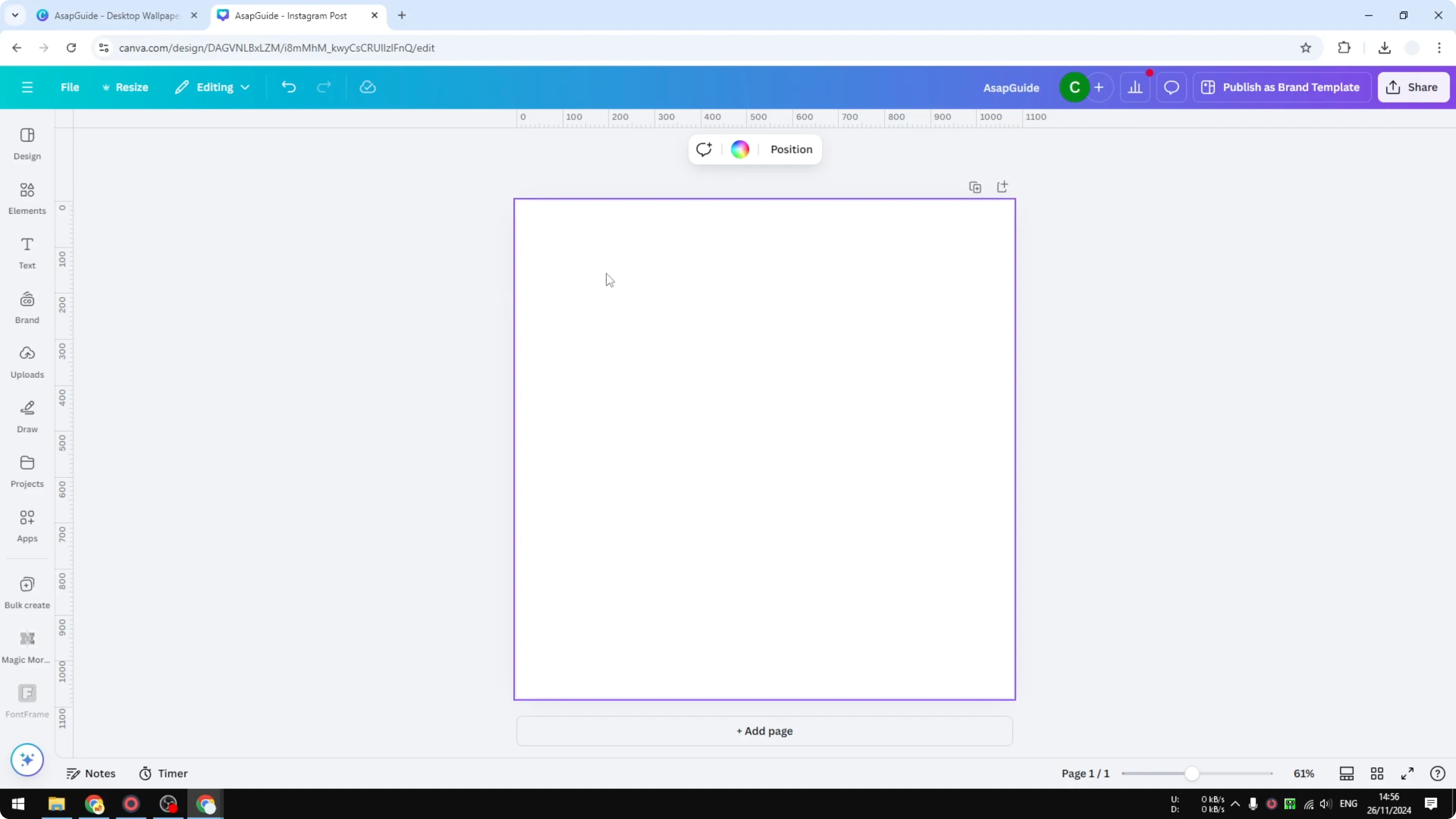 Screenshot from How to Create a Favicon in Canva at 26s
