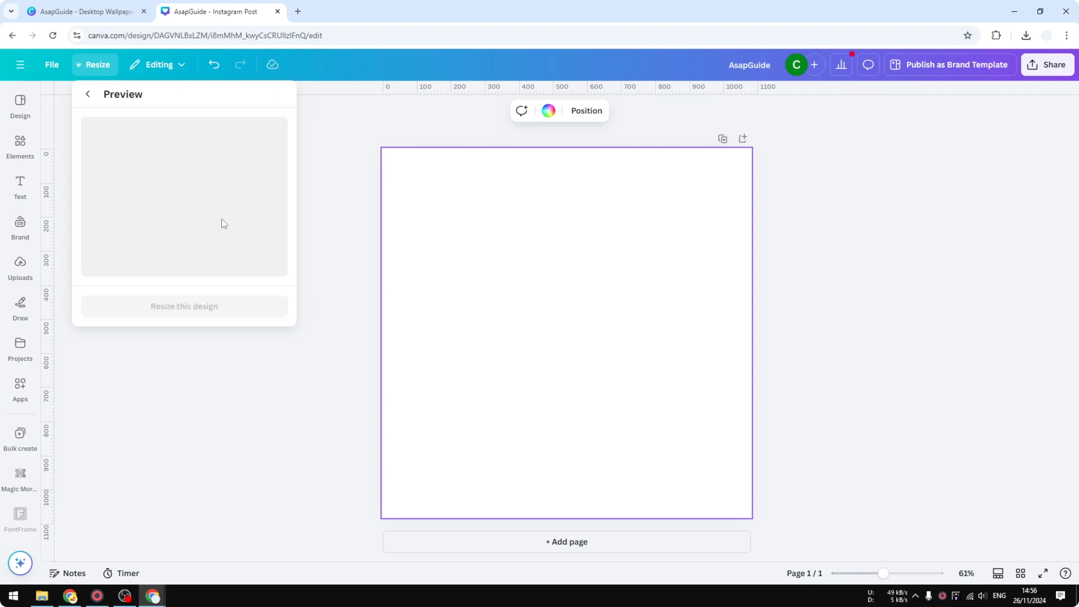 Screenshot from How to Create a Favicon in Canva at 57s