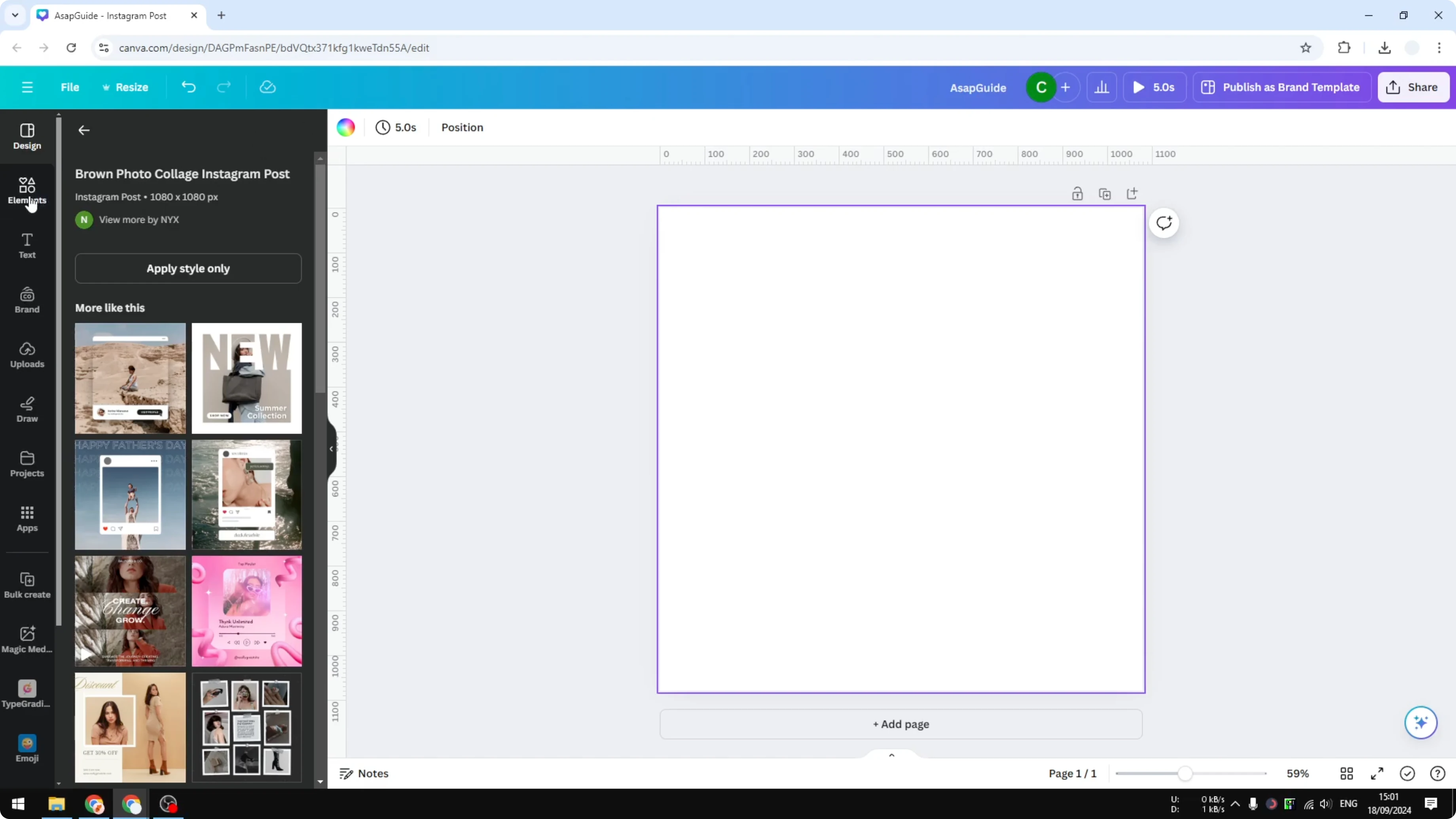 Screenshot from How to Create Logo Icon in Canva at 43s