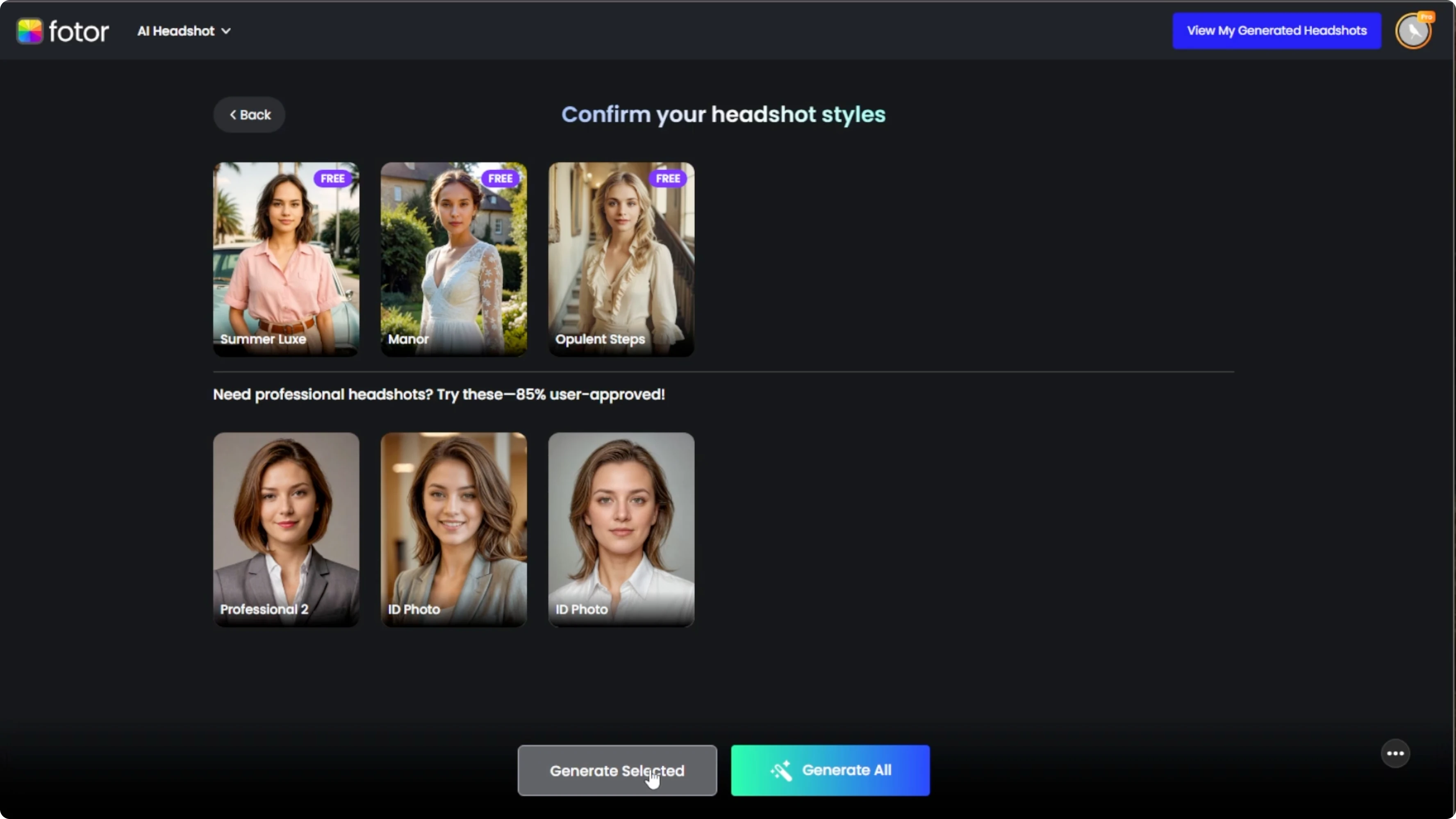 Screenshot from How to Generate a Studio-Quality Professional Headshot with AI? at 118s