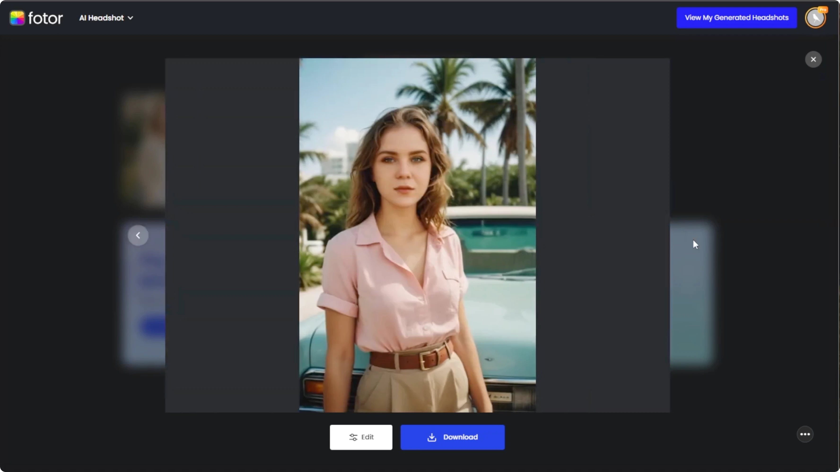 Screenshot from How to Generate a Studio-Quality Professional Headshot with AI? at 141s