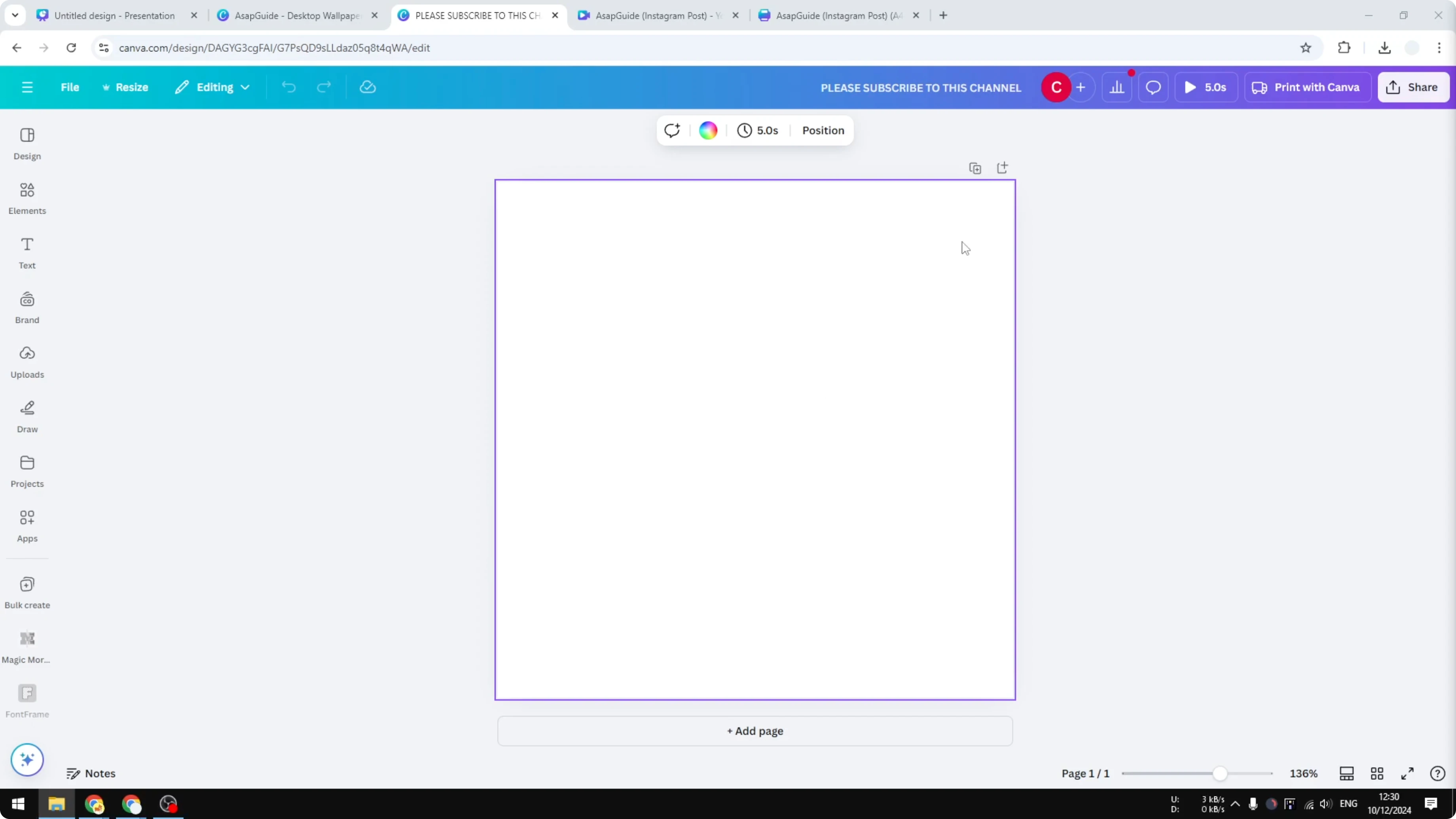 Screenshot from How to Create Quotes in Canva at 32s