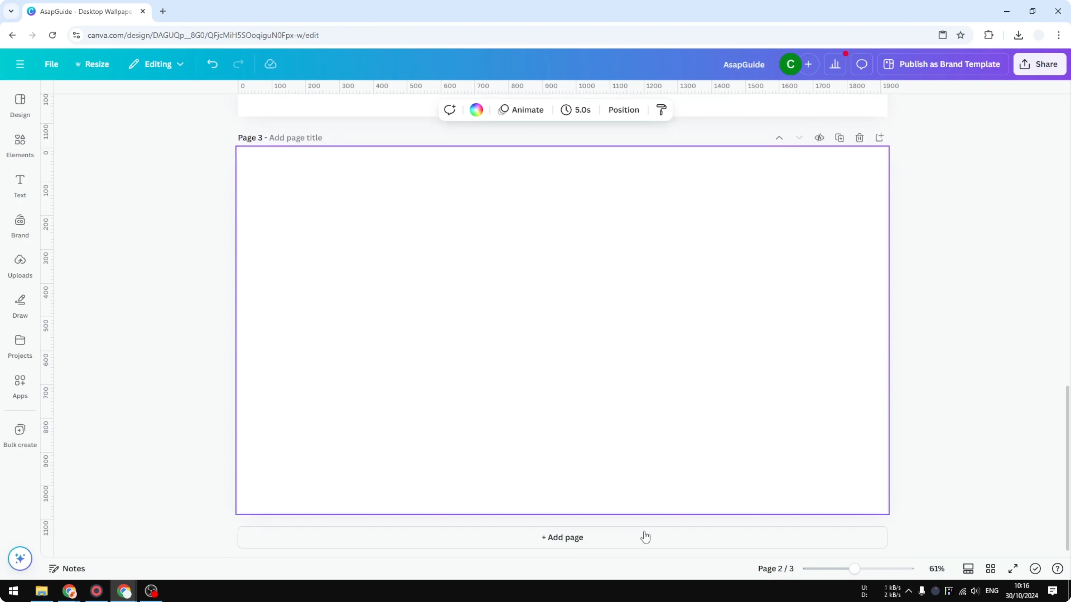 Screenshot from How to Create Subscript in Canva at 81s