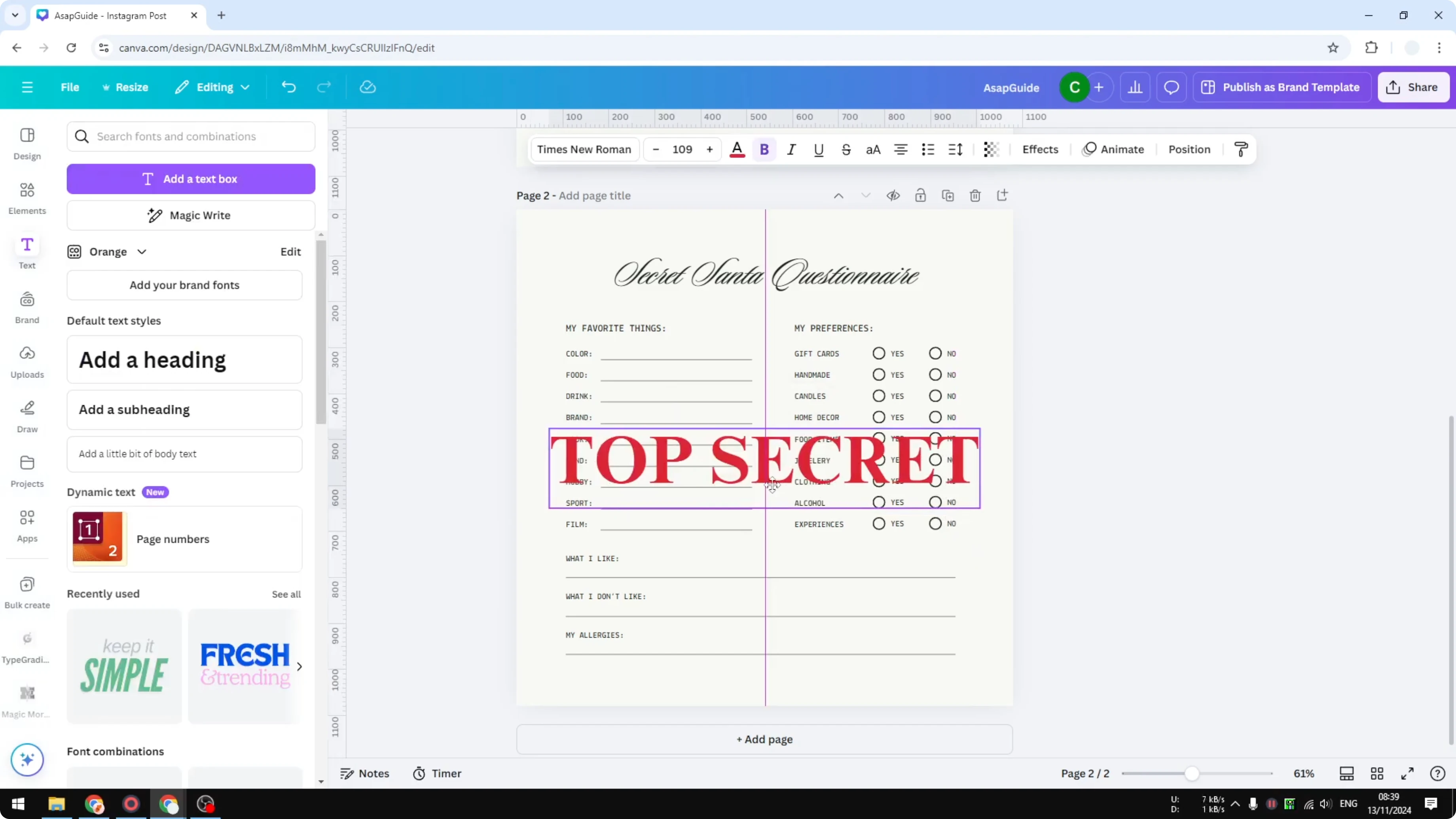 Screenshot from How to Create a Watermark in Canva at 81s