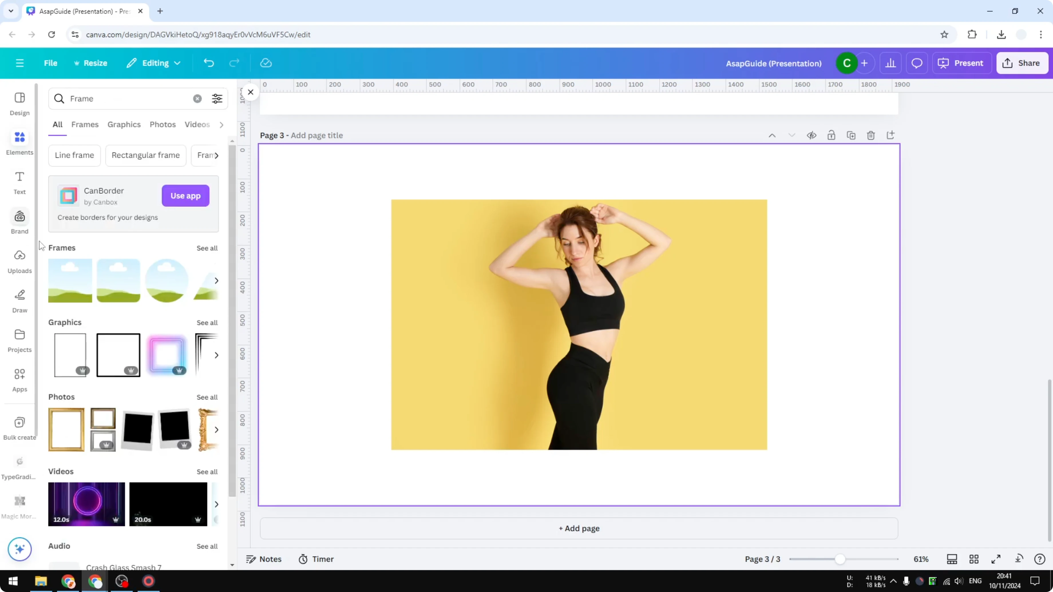 Screenshot from How to Crop Image Diagonally in Canva at 87s