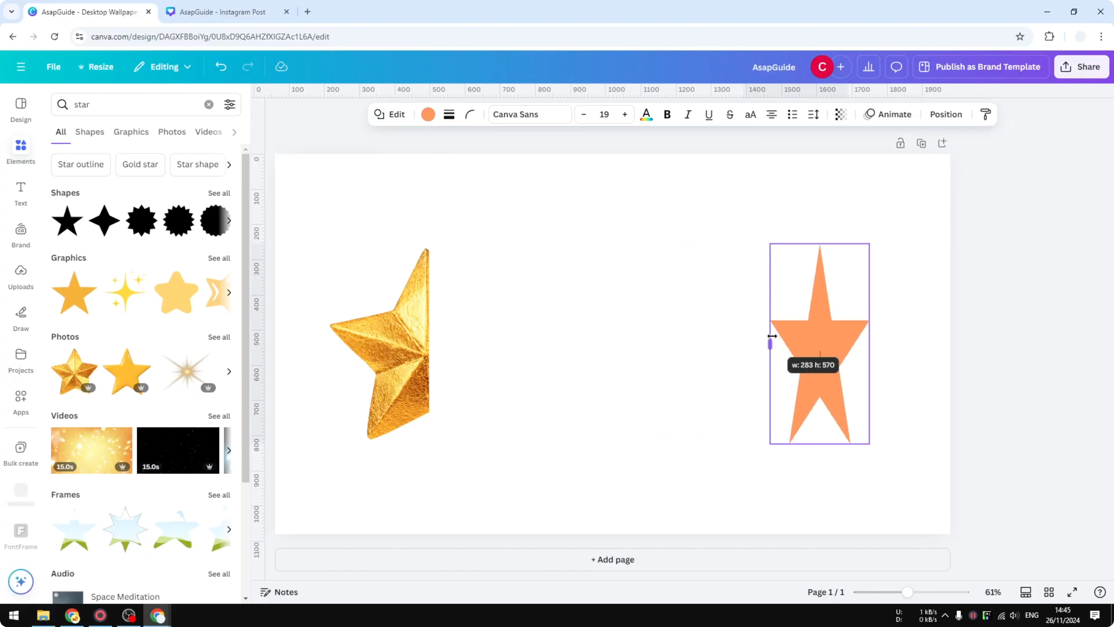 Screenshot from How Do I Crop a Shape in Canva at 32s