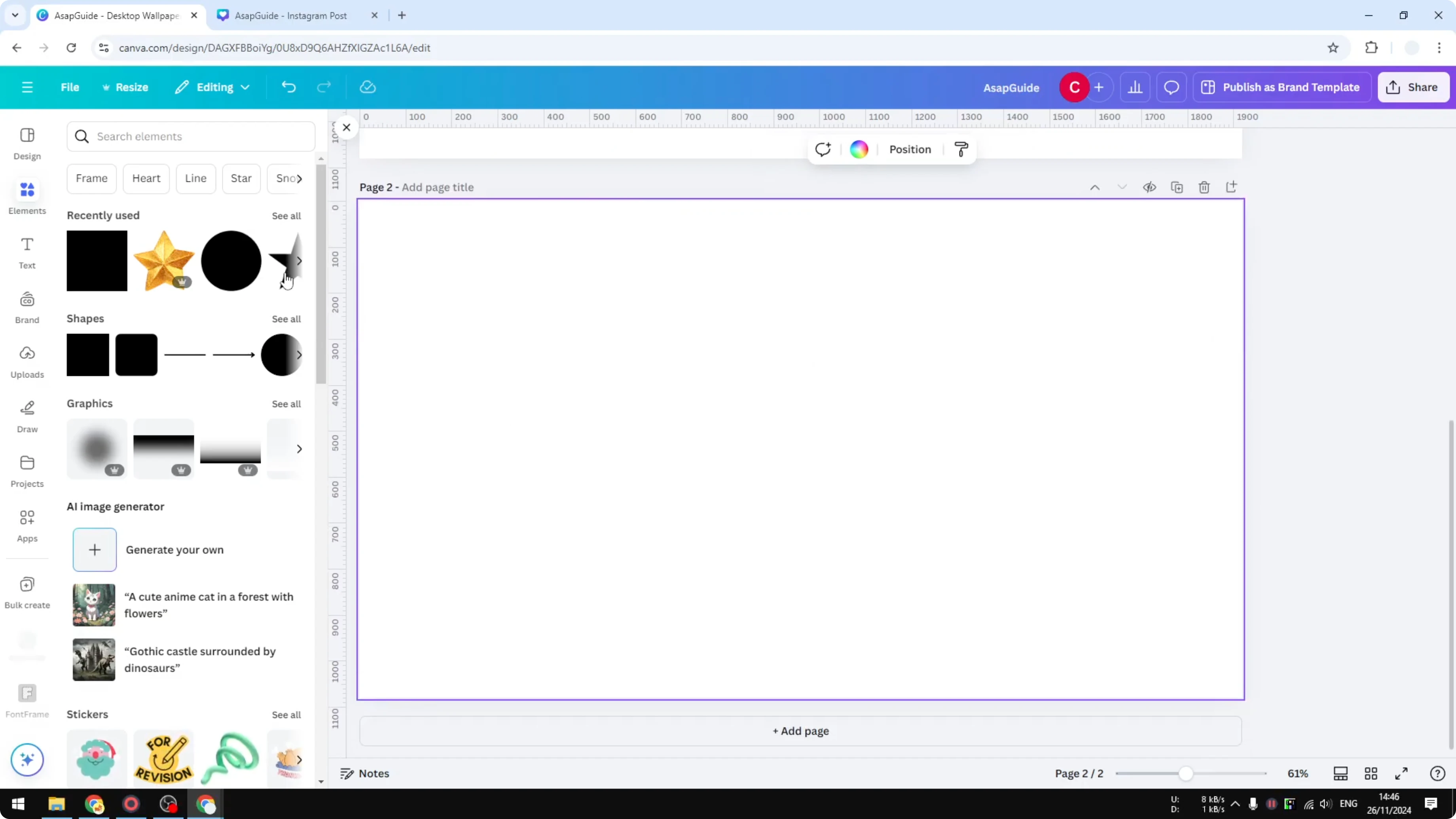 Screenshot from How Do I Crop a Shape in Canva at 85s