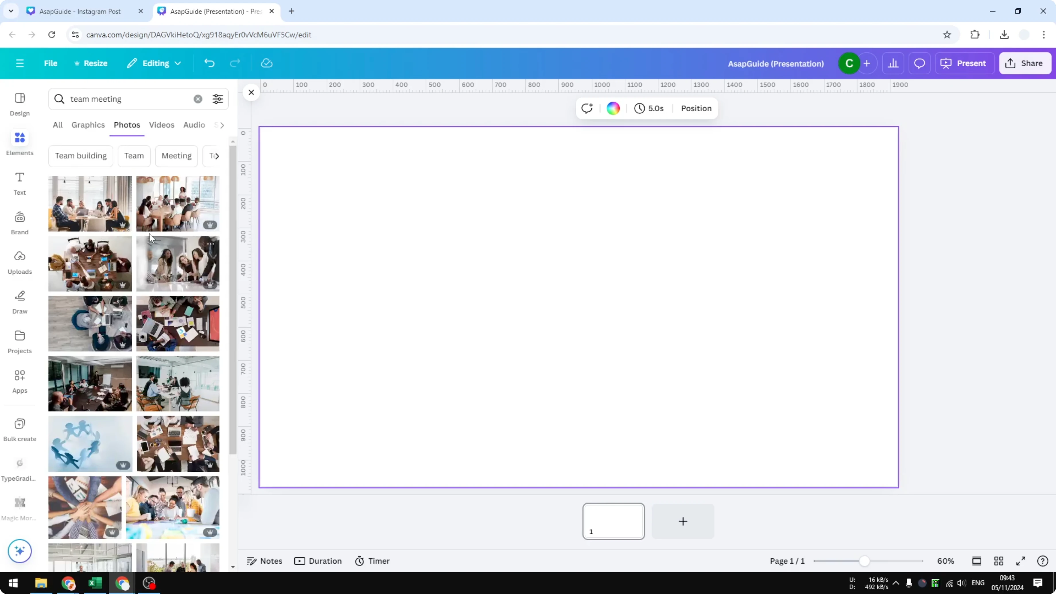 Screenshot from How to Download Stock Images From Canva at 14s