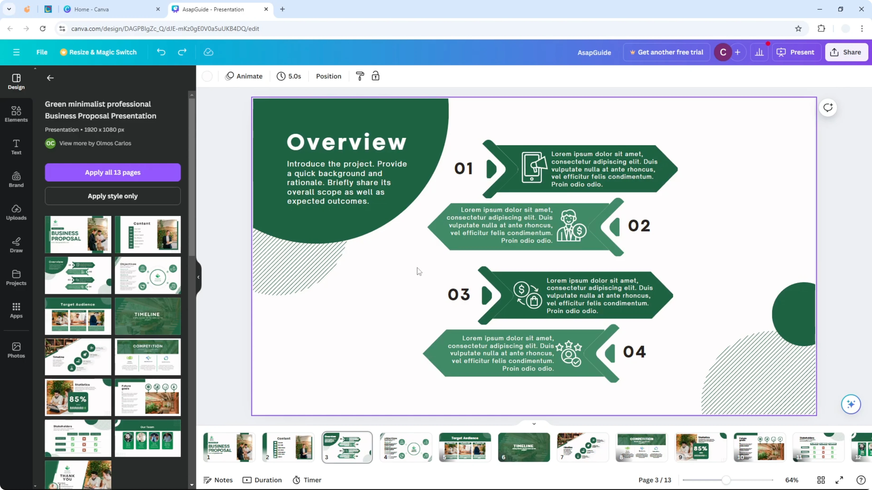 Screenshot from How to Draw on Canva Presentation at 70s