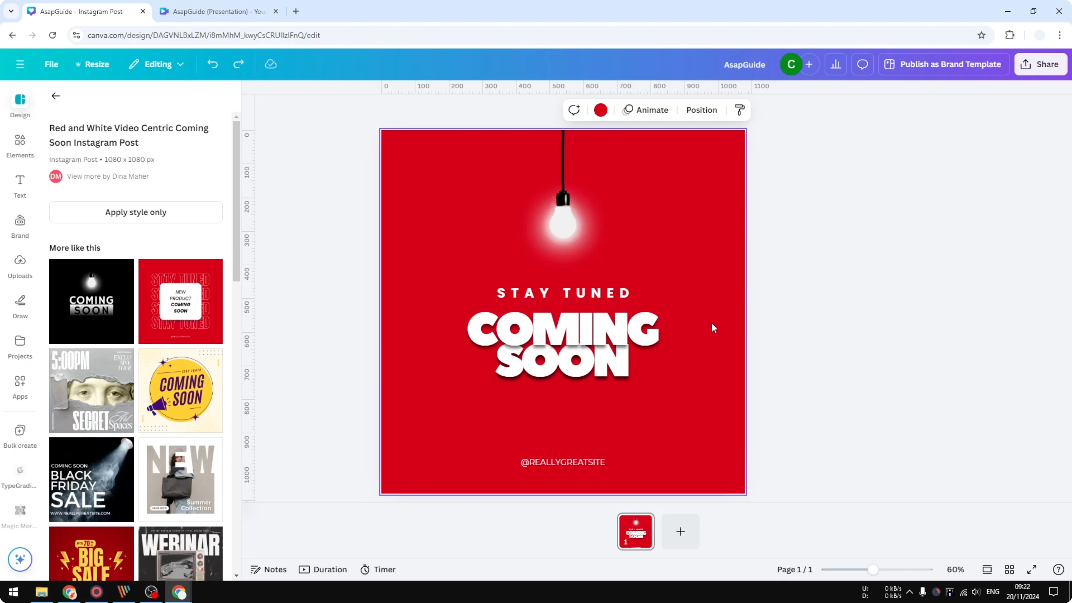 Screenshot from How to Fix Can't Move Anything in Canva at 168s
