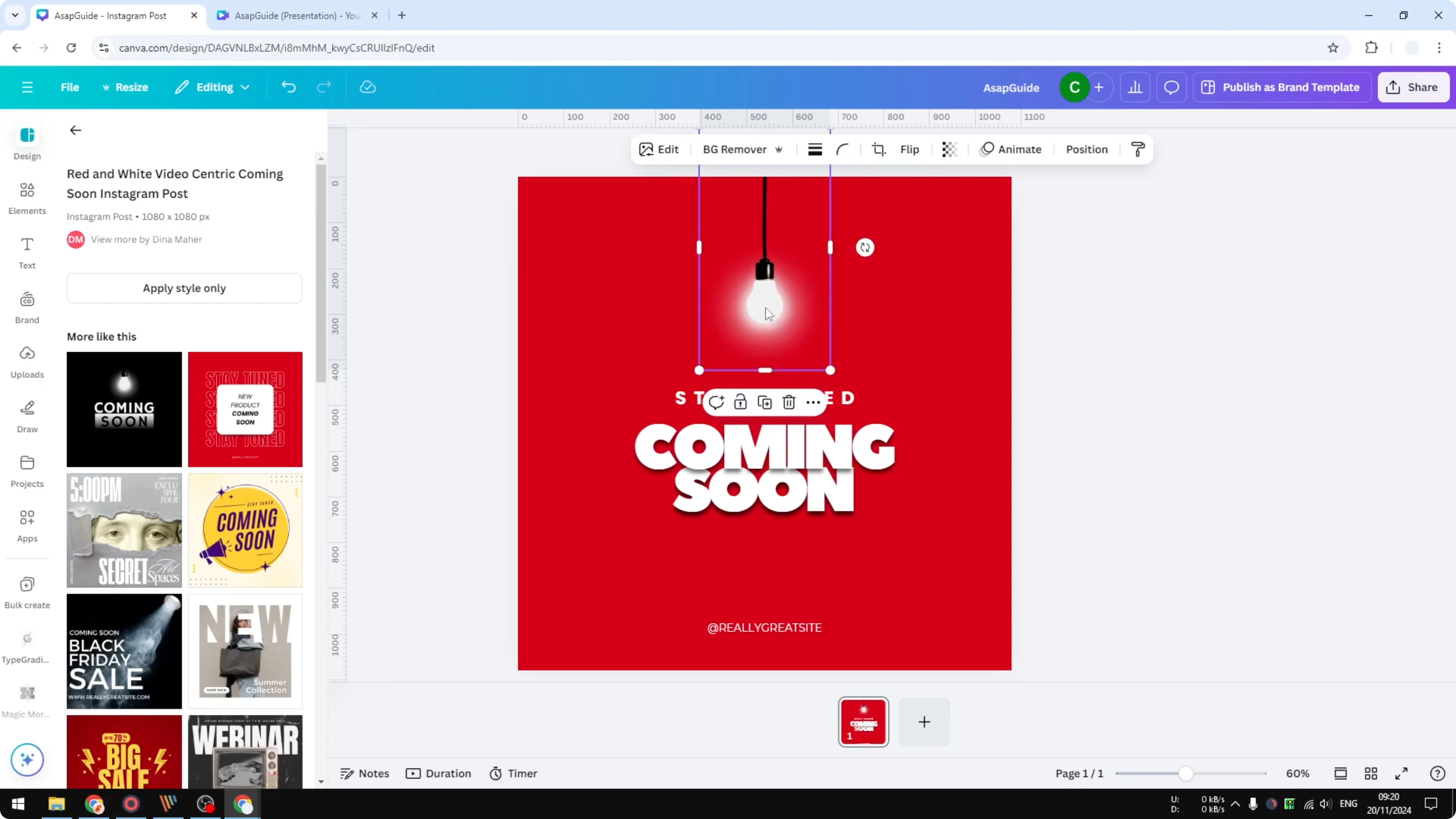 Screenshot from How to Fix Can't Move Anything in Canva at 34s