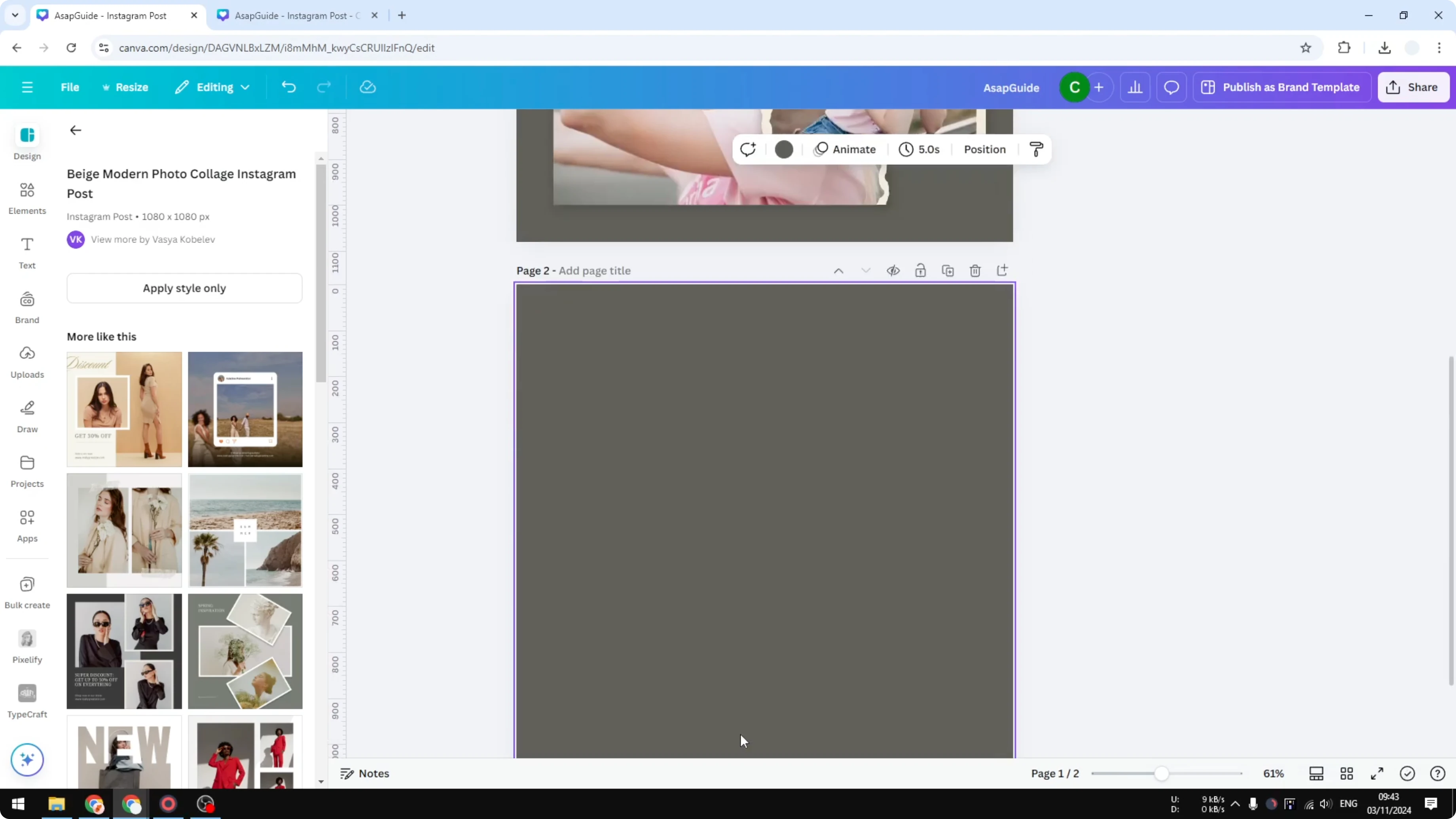 Screenshot from How to Flatten an Image in Canva at 94s