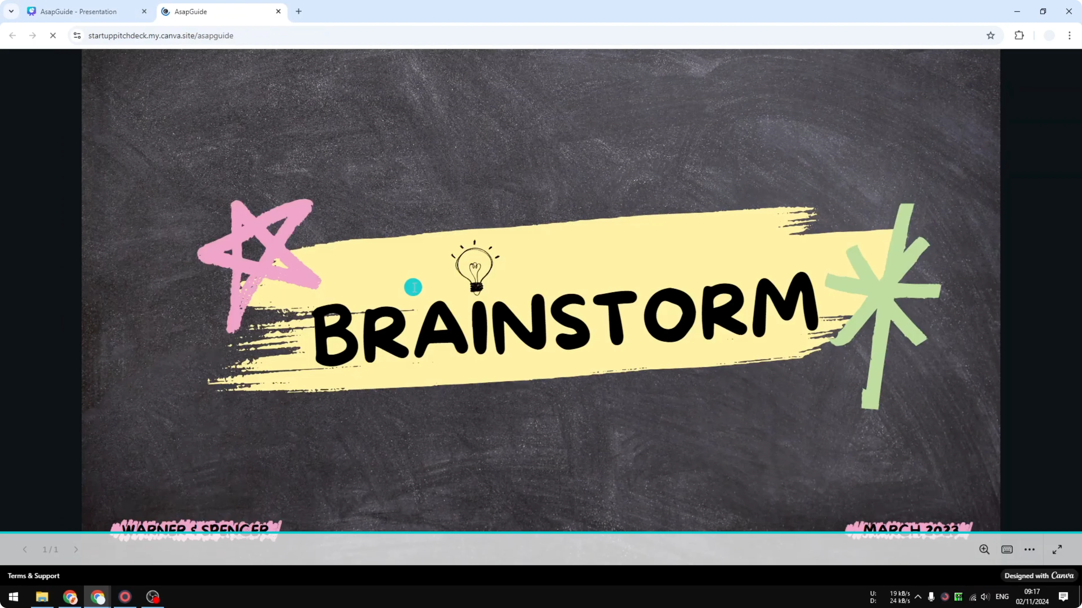 Screenshot from How to Hide Your Canva Website From Search Engines at 72s