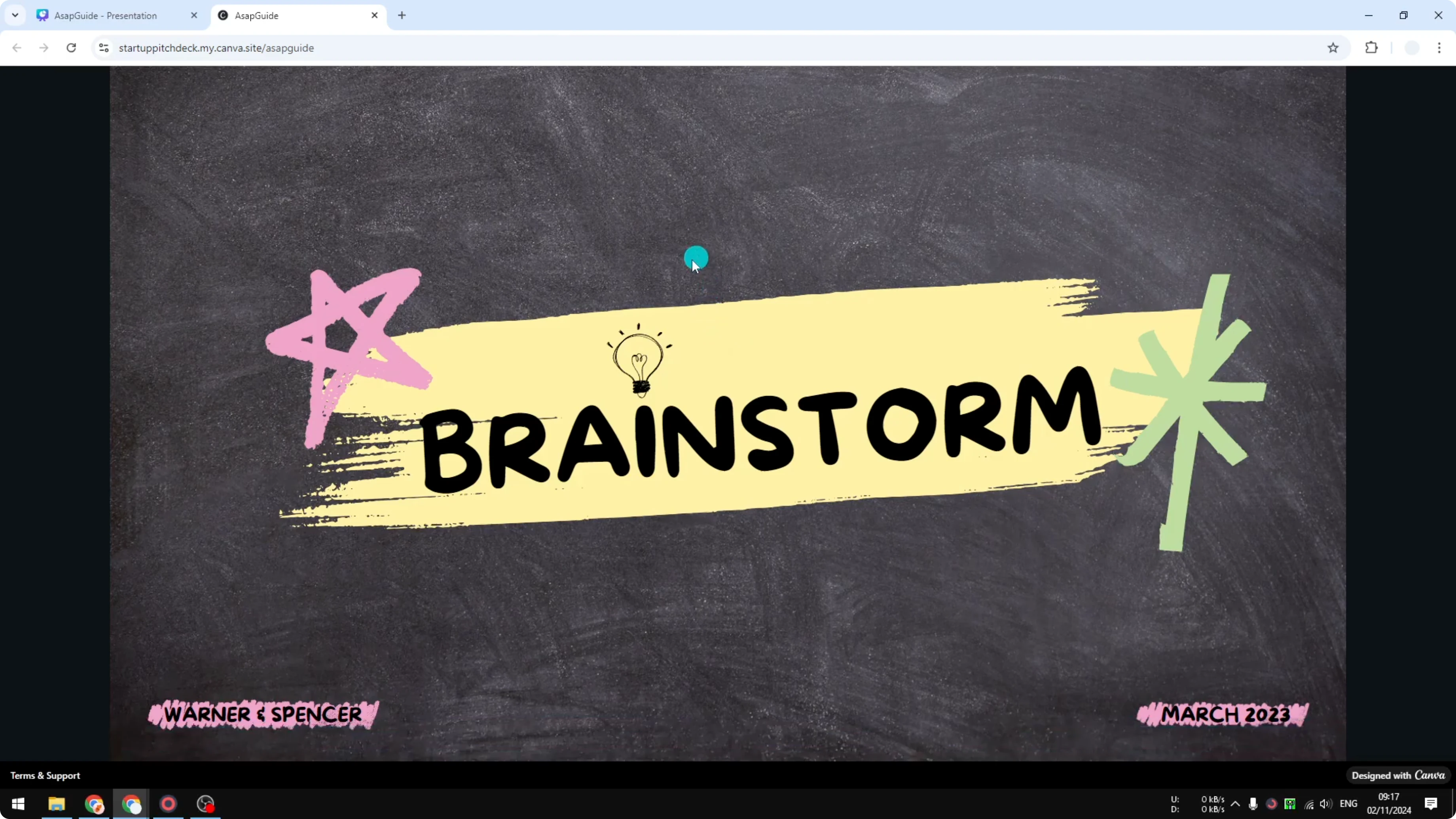 Screenshot from How to Hide Your Canva Website From Search Engines at 78s