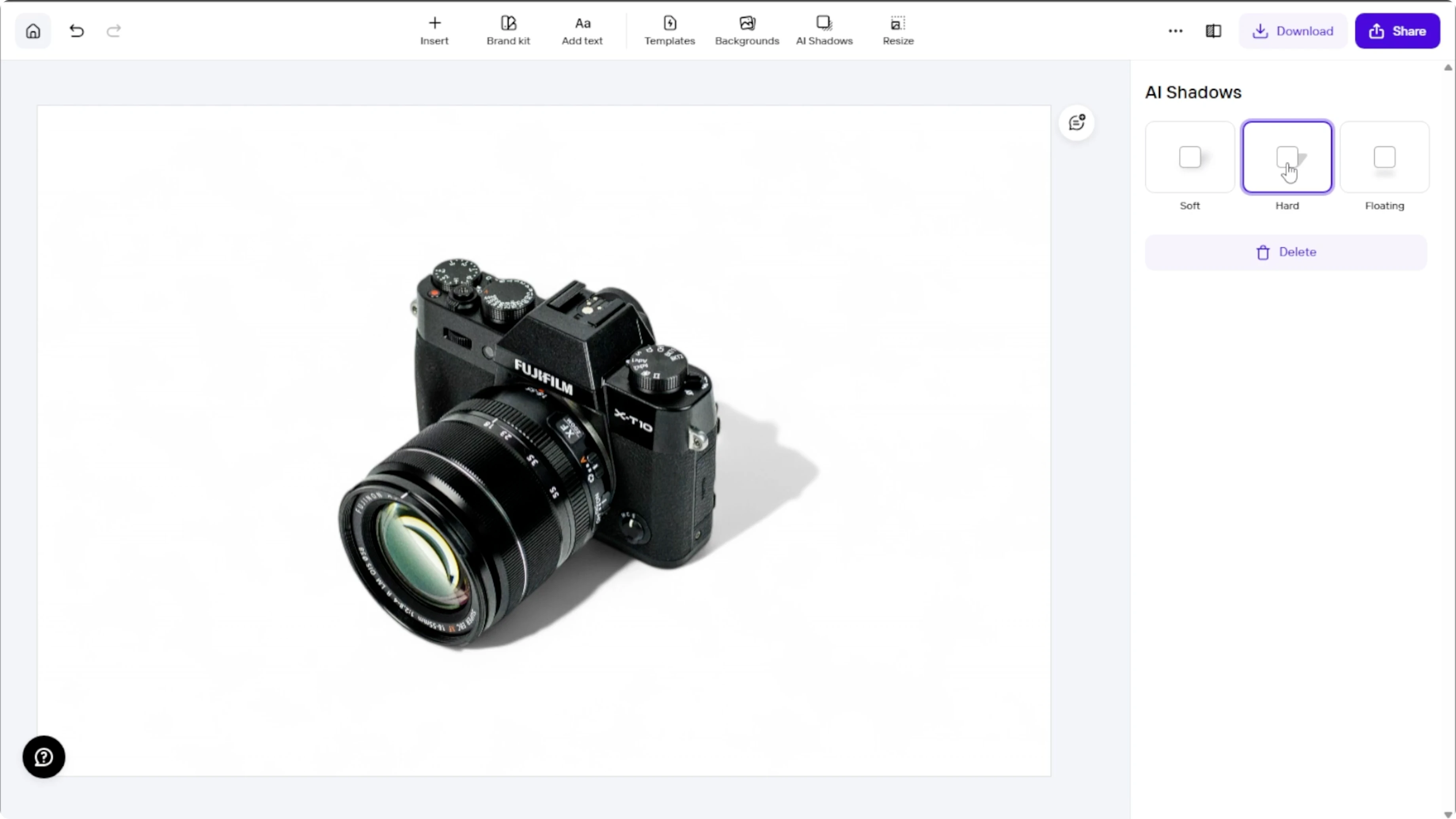Screenshot from How to Create Realistic Shadows and Add Visual Depth with AI? at 114s