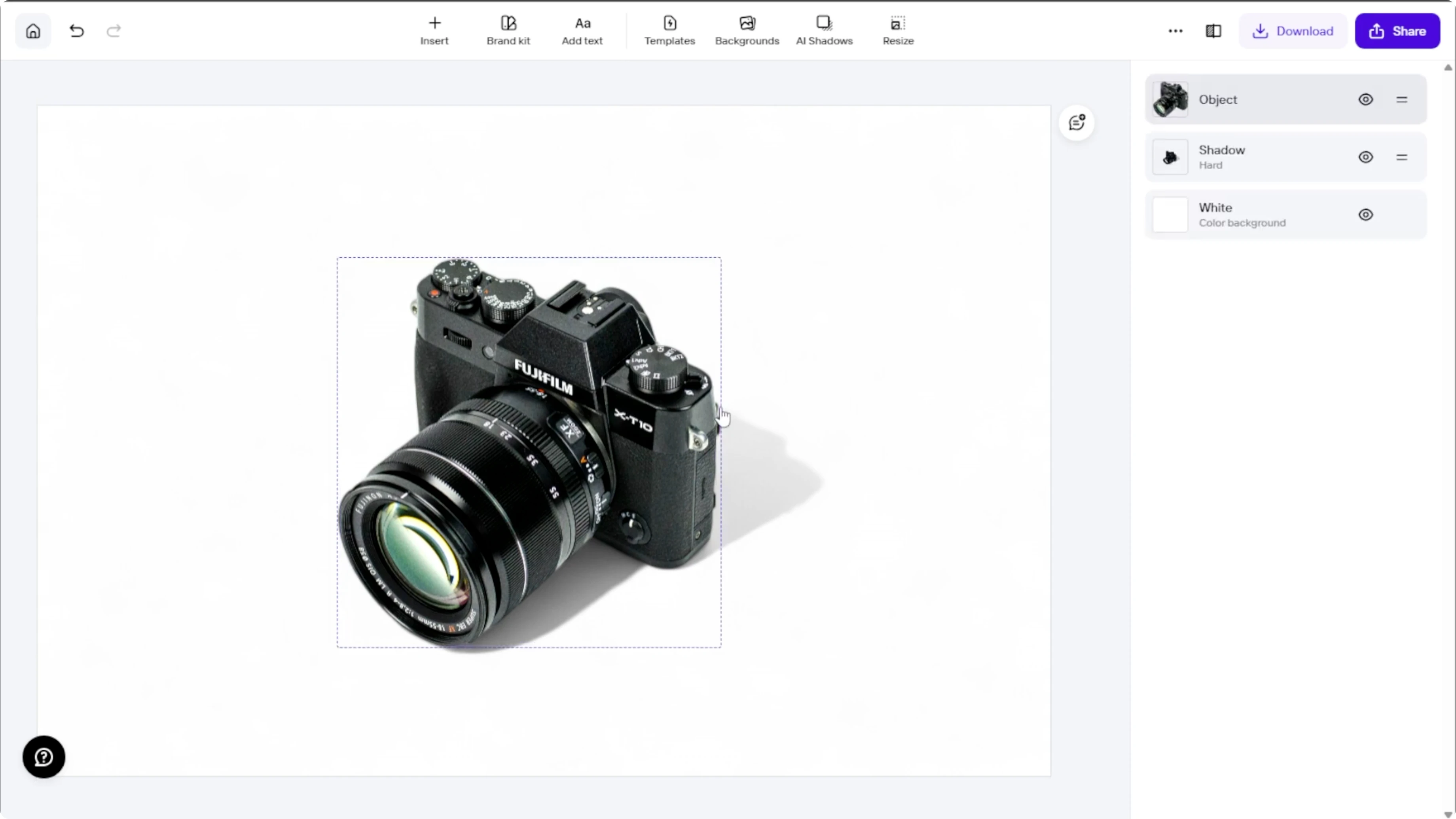 Screenshot from How to Create Realistic Shadows and Add Visual Depth with AI? at 140s