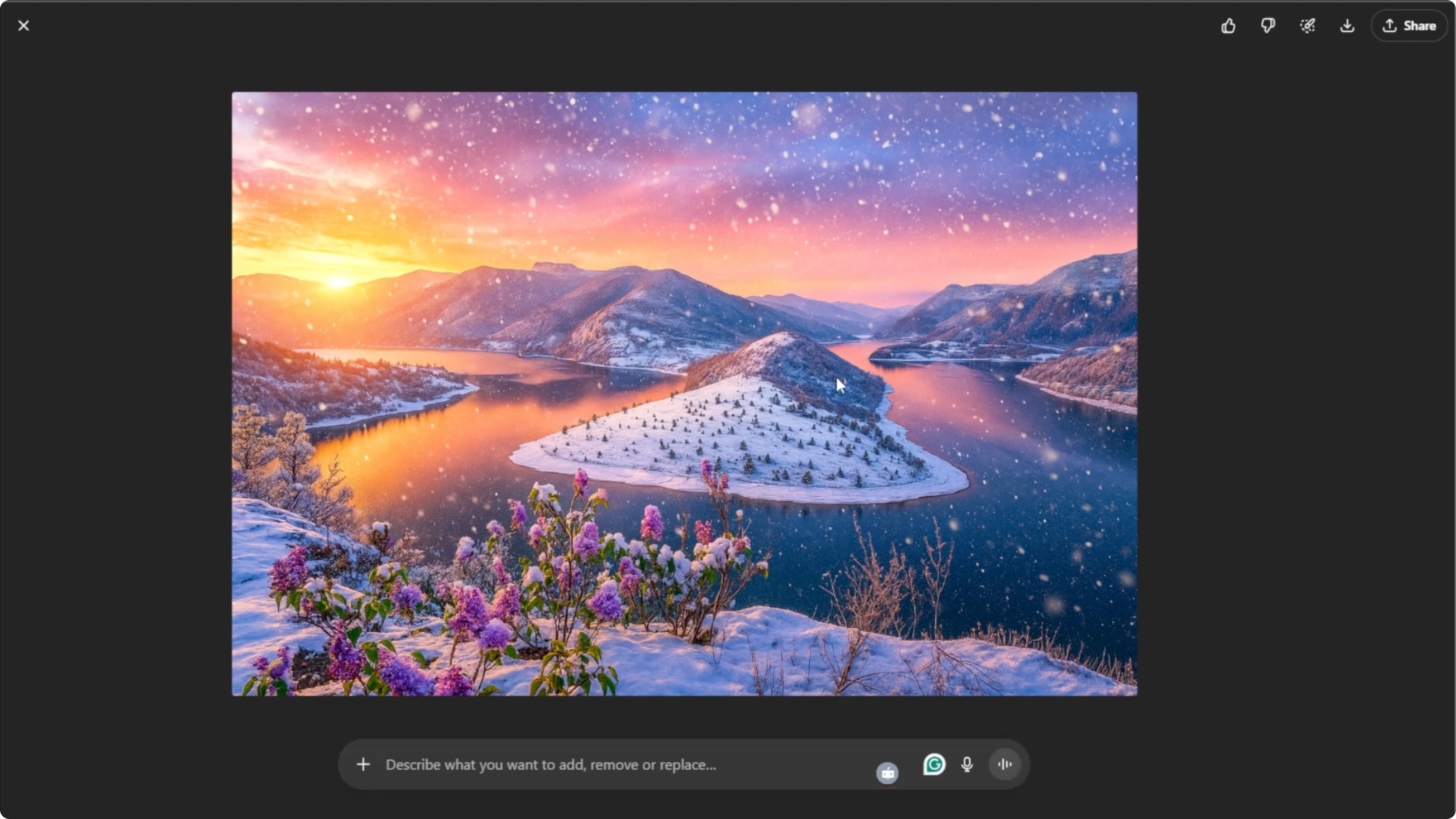 Screenshot from How to Add Atmospheric Weather Effects to Photos with AI? at 111s