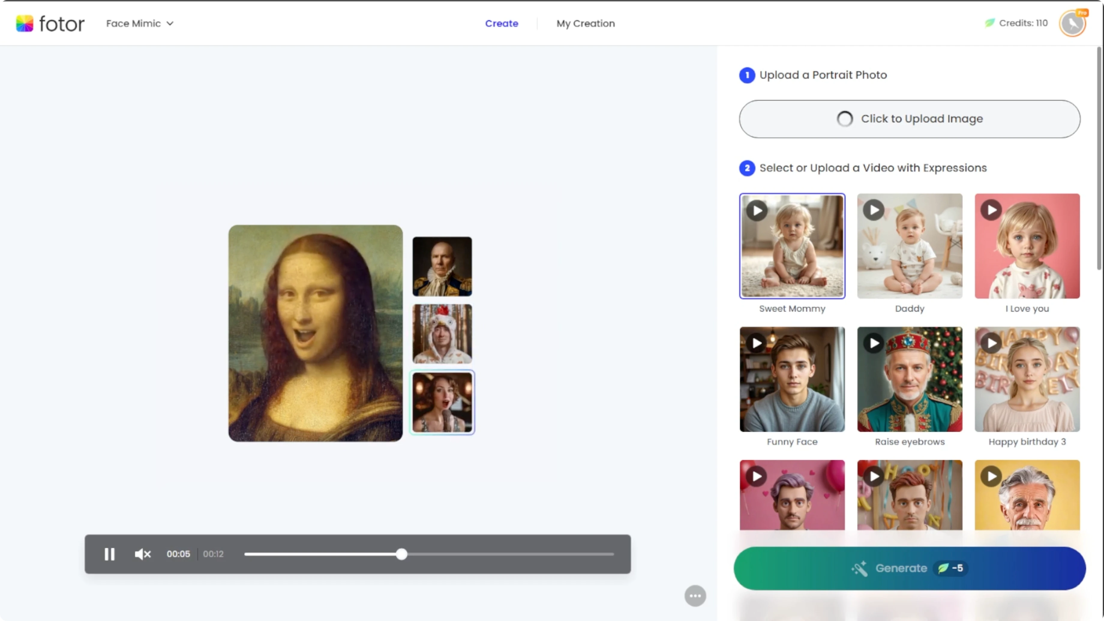 Screenshot from How to Bring Still Portraits to Life and Animate Faces with AI? at 32s