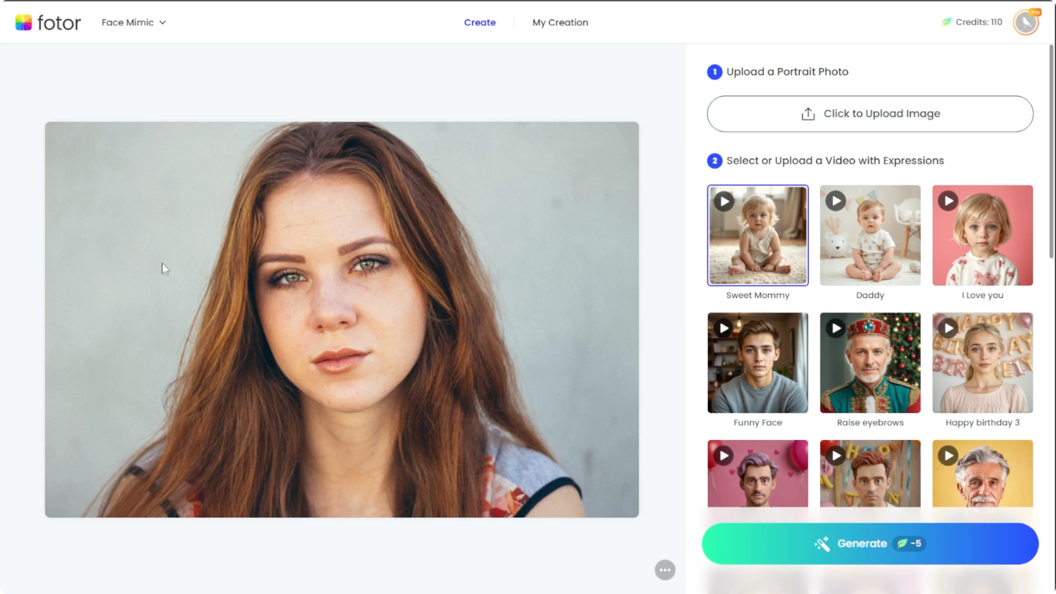 Screenshot from How to Bring Still Portraits to Life and Animate Faces with AI? at 40s