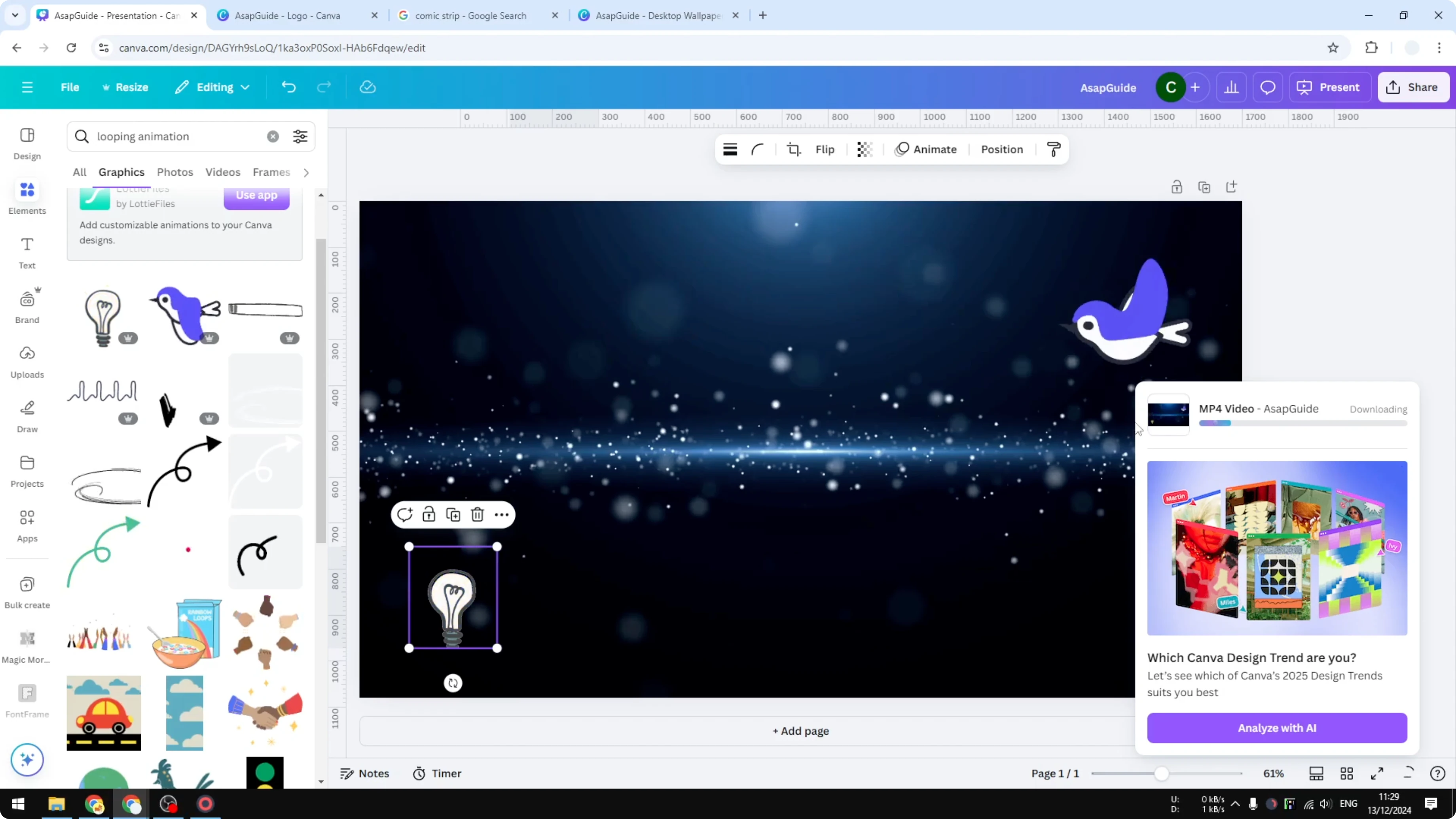 How to Create an Animated Background in Zoom Using Canva