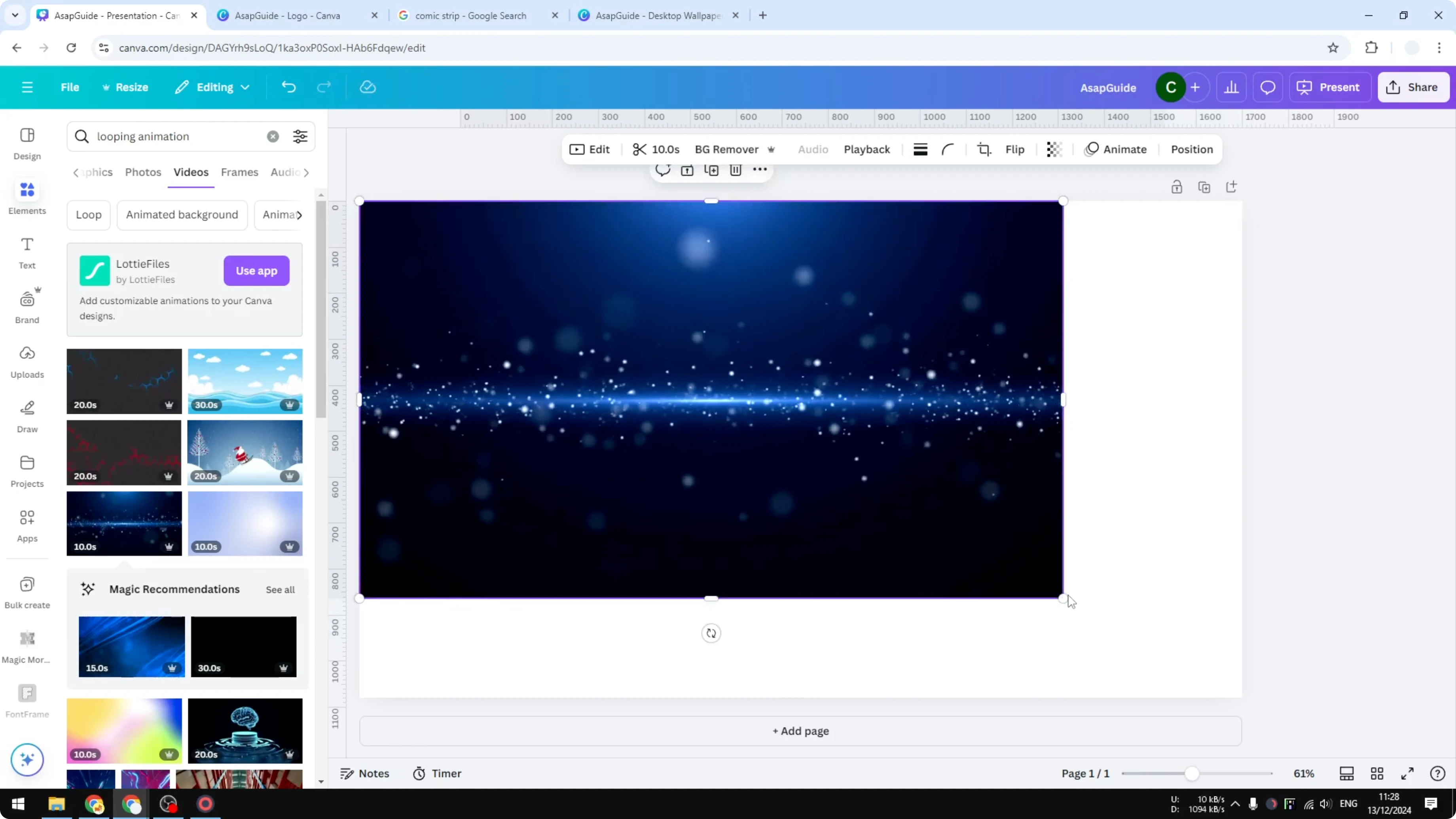 How to Create an Animated Background in Zoom Using Canva