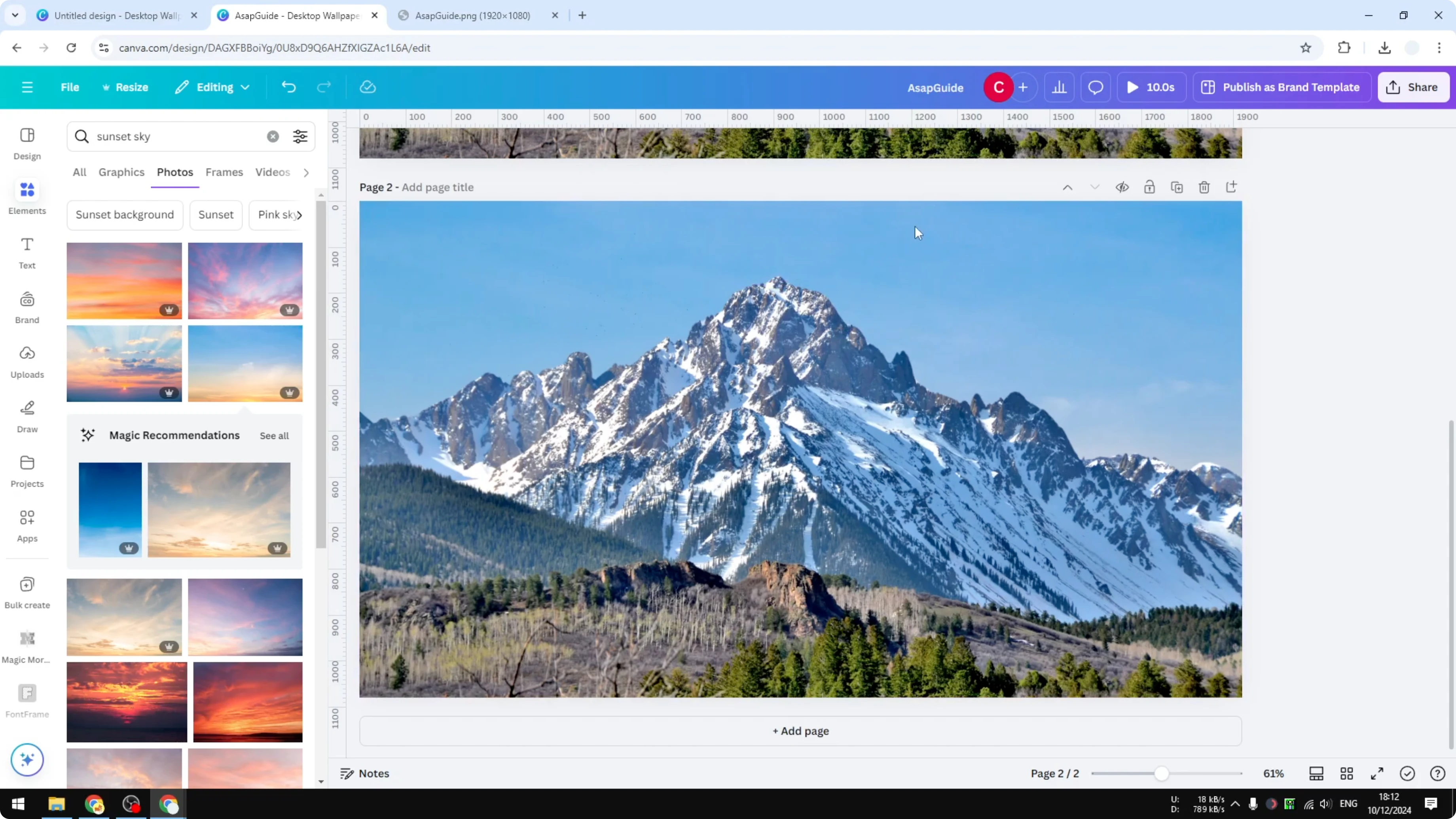 Screenshot from How to Download a Transparent Image From Canva at 141s