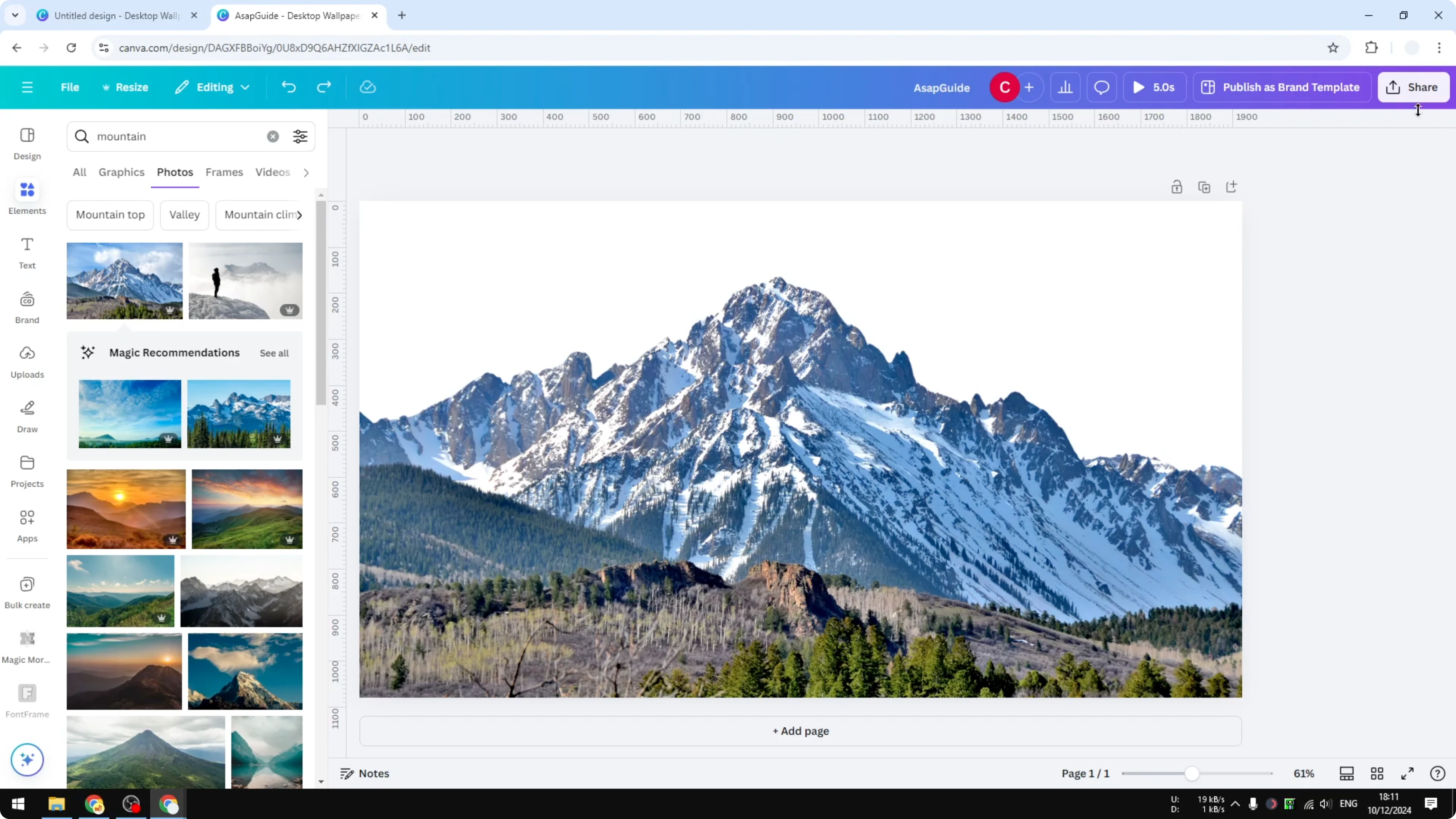 Screenshot from How to Download a Transparent Image From Canva at 83s