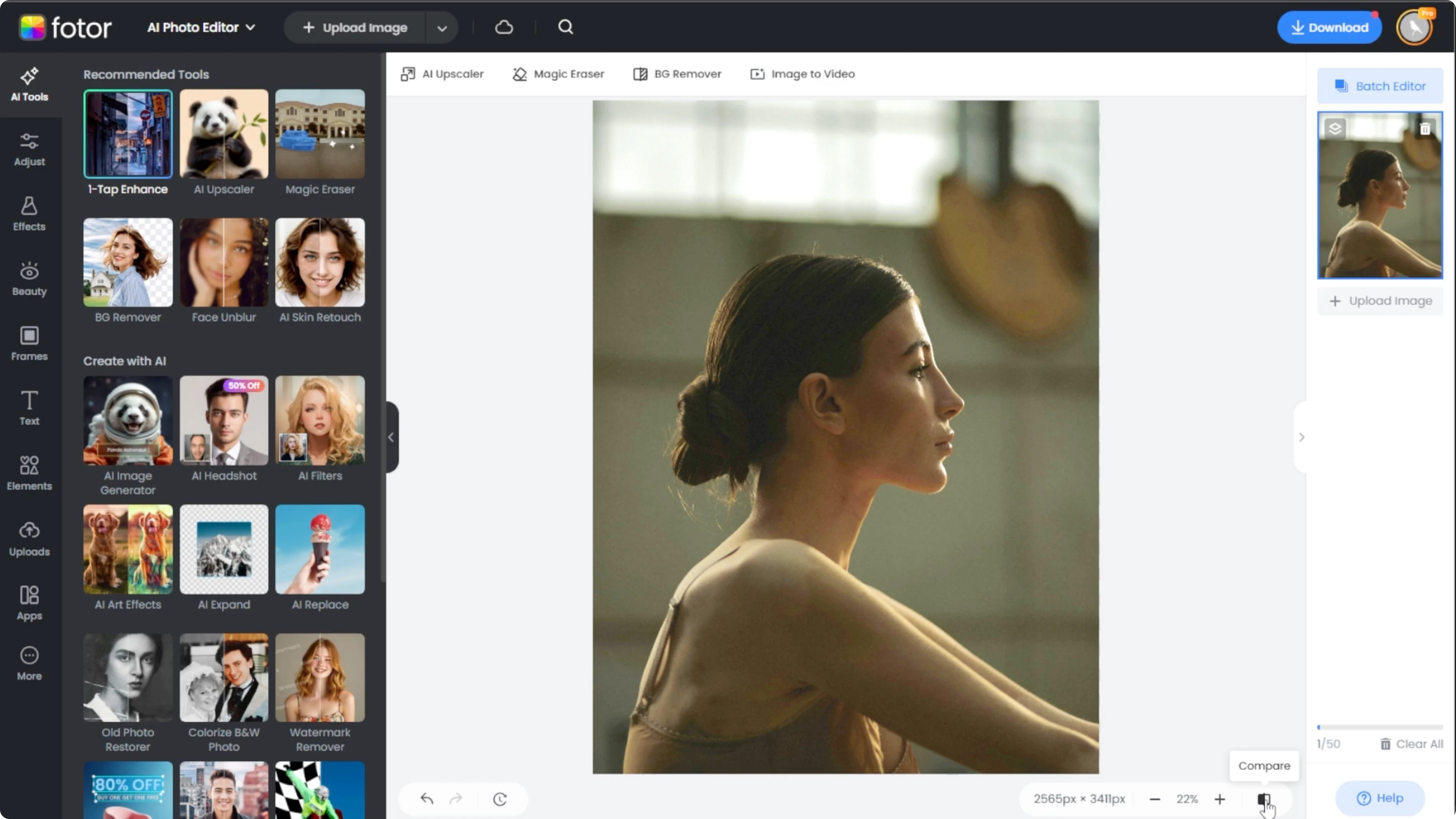 Screenshot from How to Enhance Low-Light Photos and Restore Shadow Details with AI? at 93s