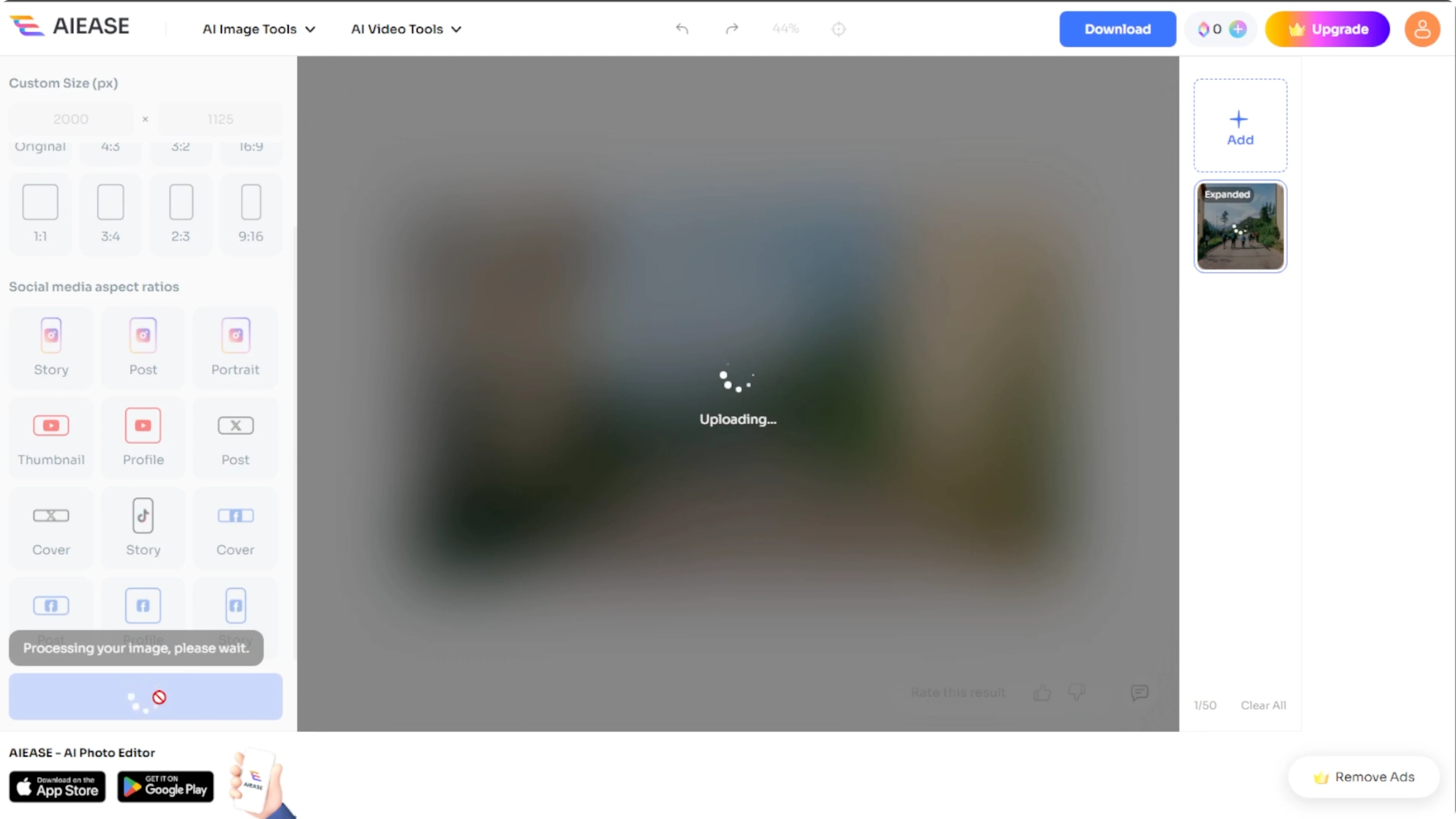 Screenshot from How to Extend and Expand Image Borders Seamlessly with AI? at 94s