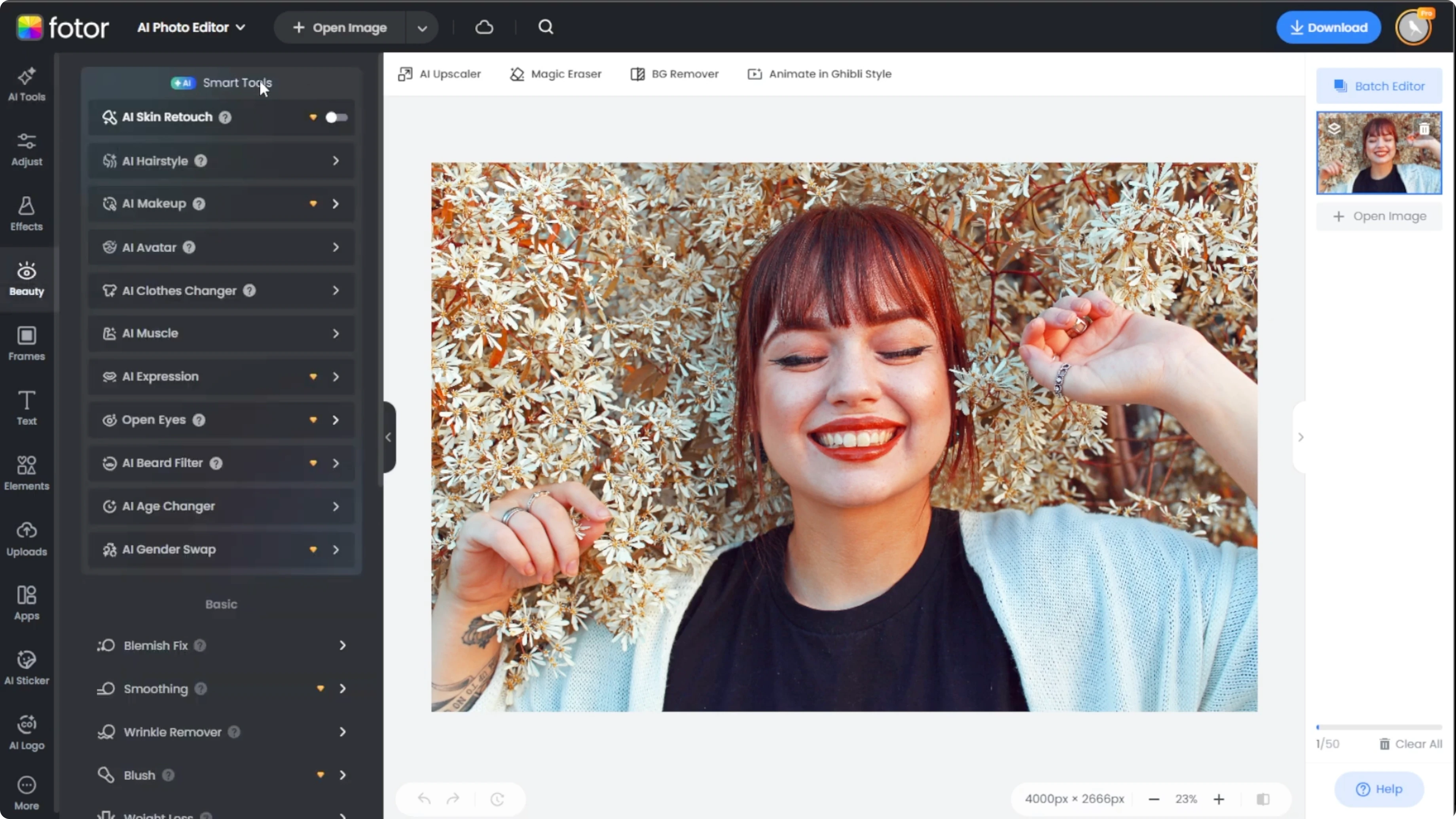Screenshot from How AI Can Perfect Photos by Opening Closed Eyes Naturally? at 44s