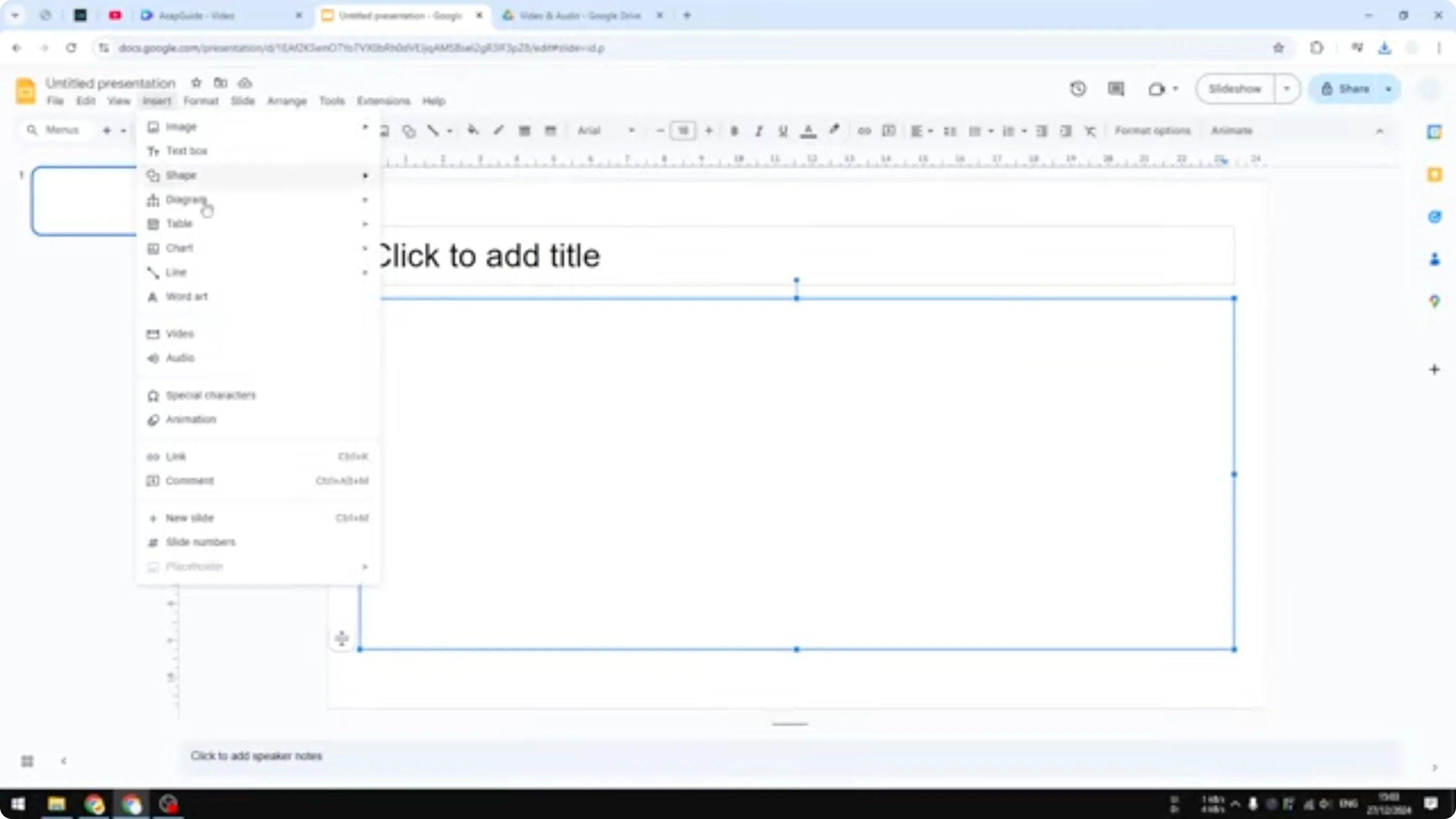 Screenshot from How to Insert Canva Video in Google Slides at 116s