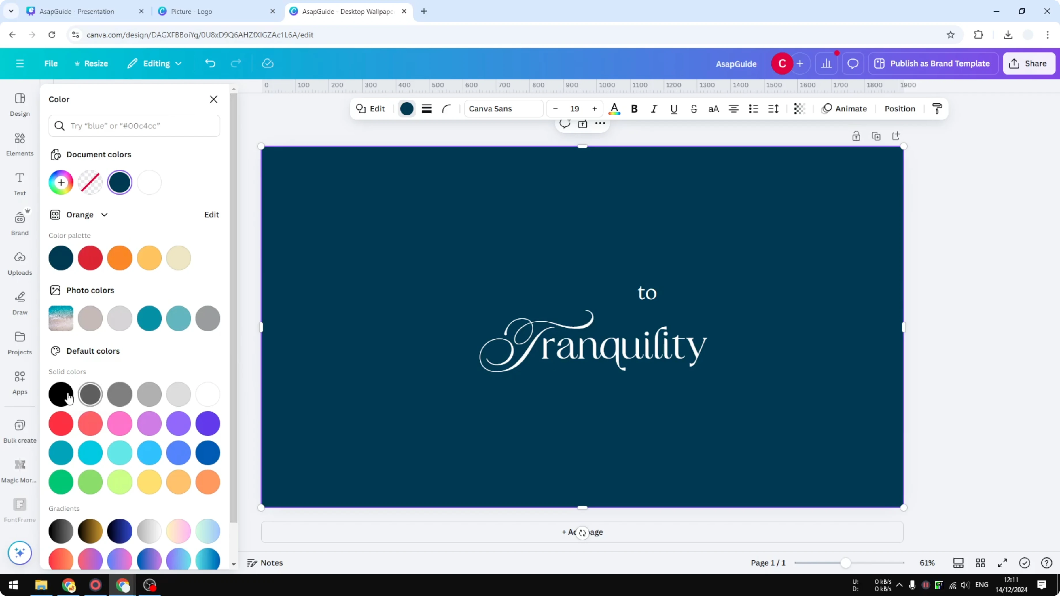 Screenshot from How to Make a Transparent Overlay in Canva at 101s