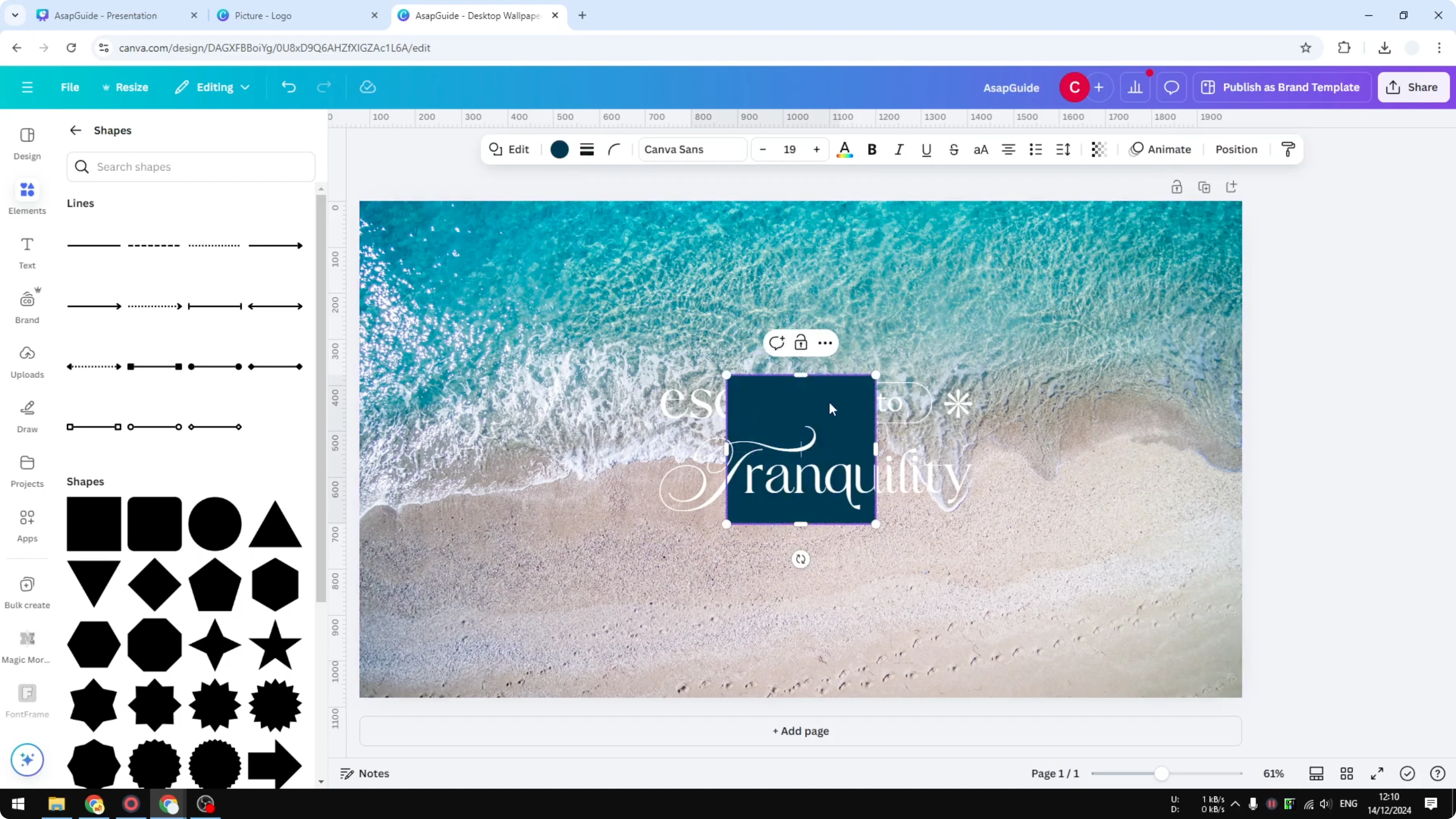 Screenshot from How to Make a Transparent Overlay in Canva at 77s