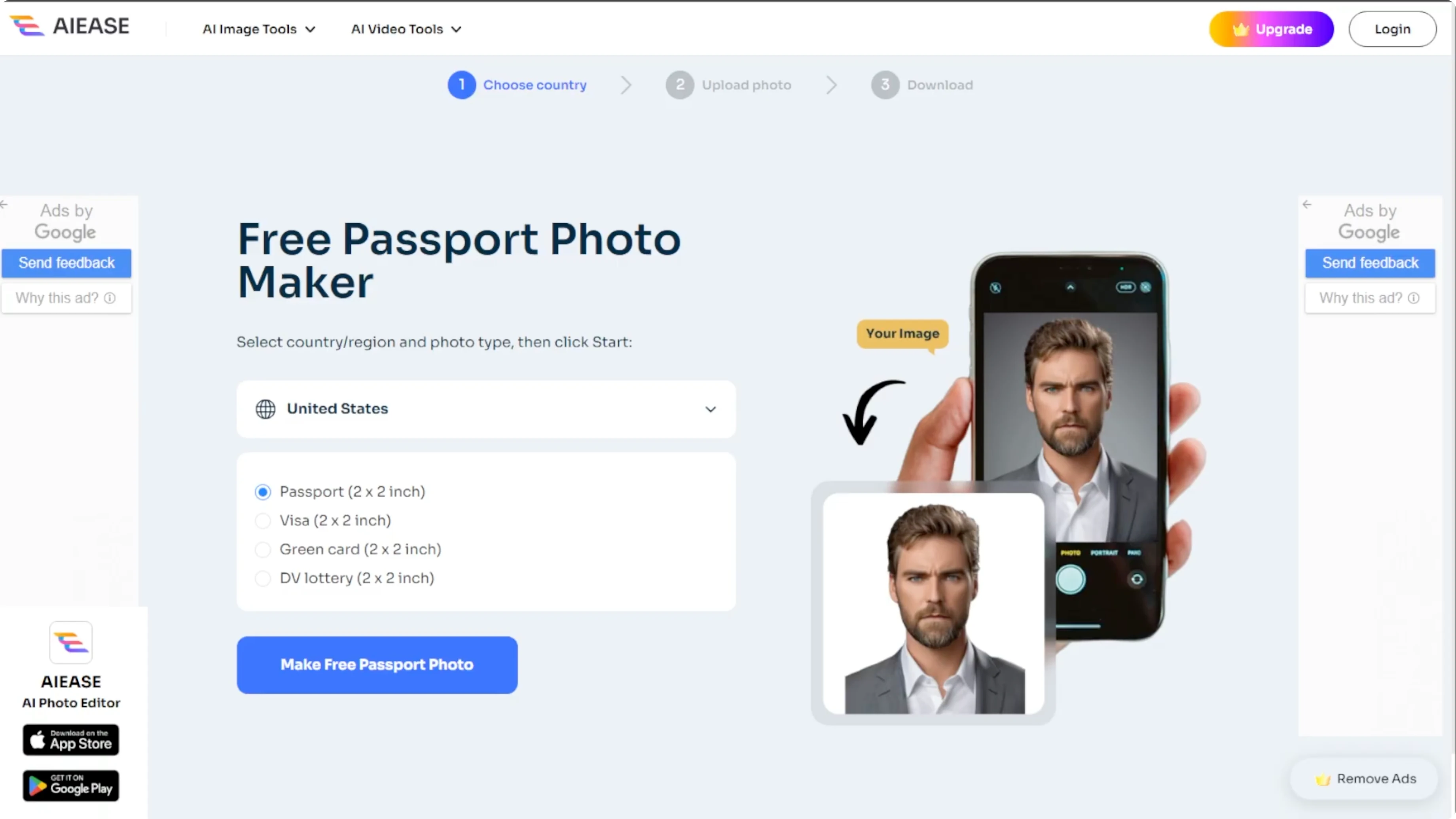 Screenshot from How to Generate Official and Compliant Passport Photos with AI? at 24s