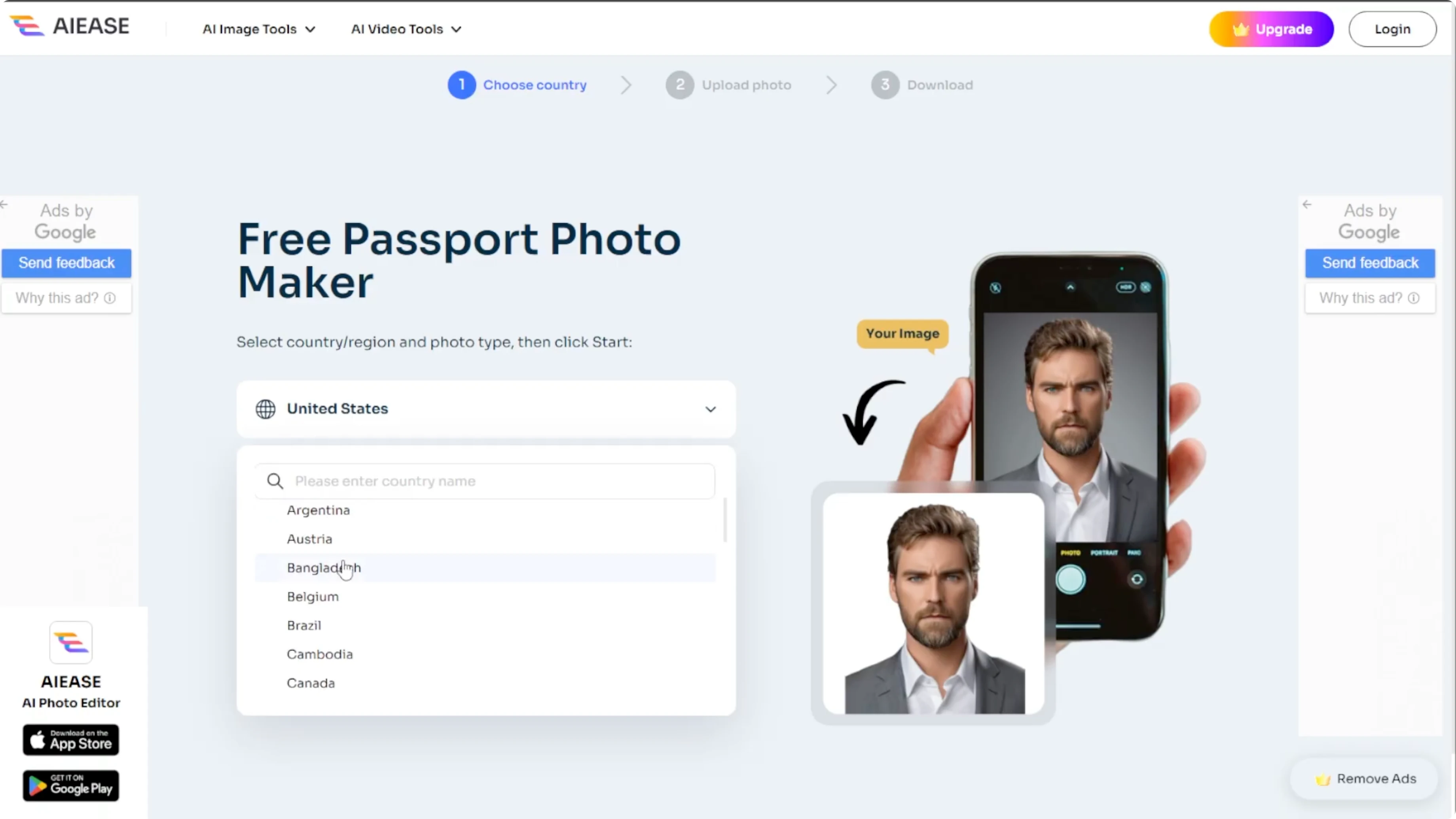 Screenshot from How to Generate Official and Compliant Passport Photos with AI? at 28s